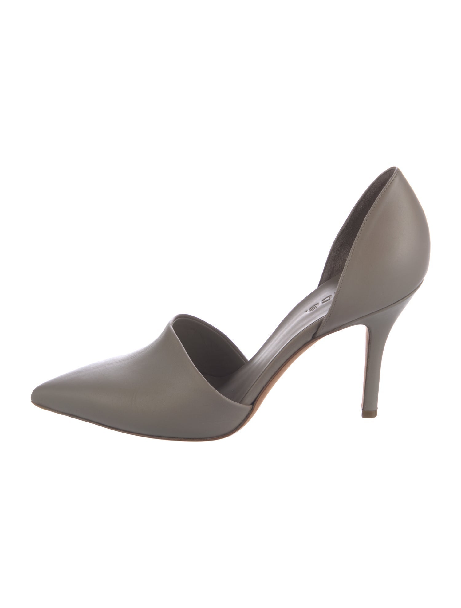 Vince Leather D'Orsay Pumps