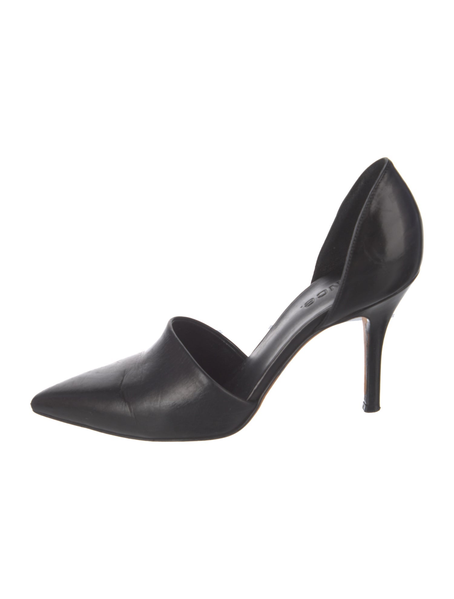 Vince Leather D'Orsay Pumps