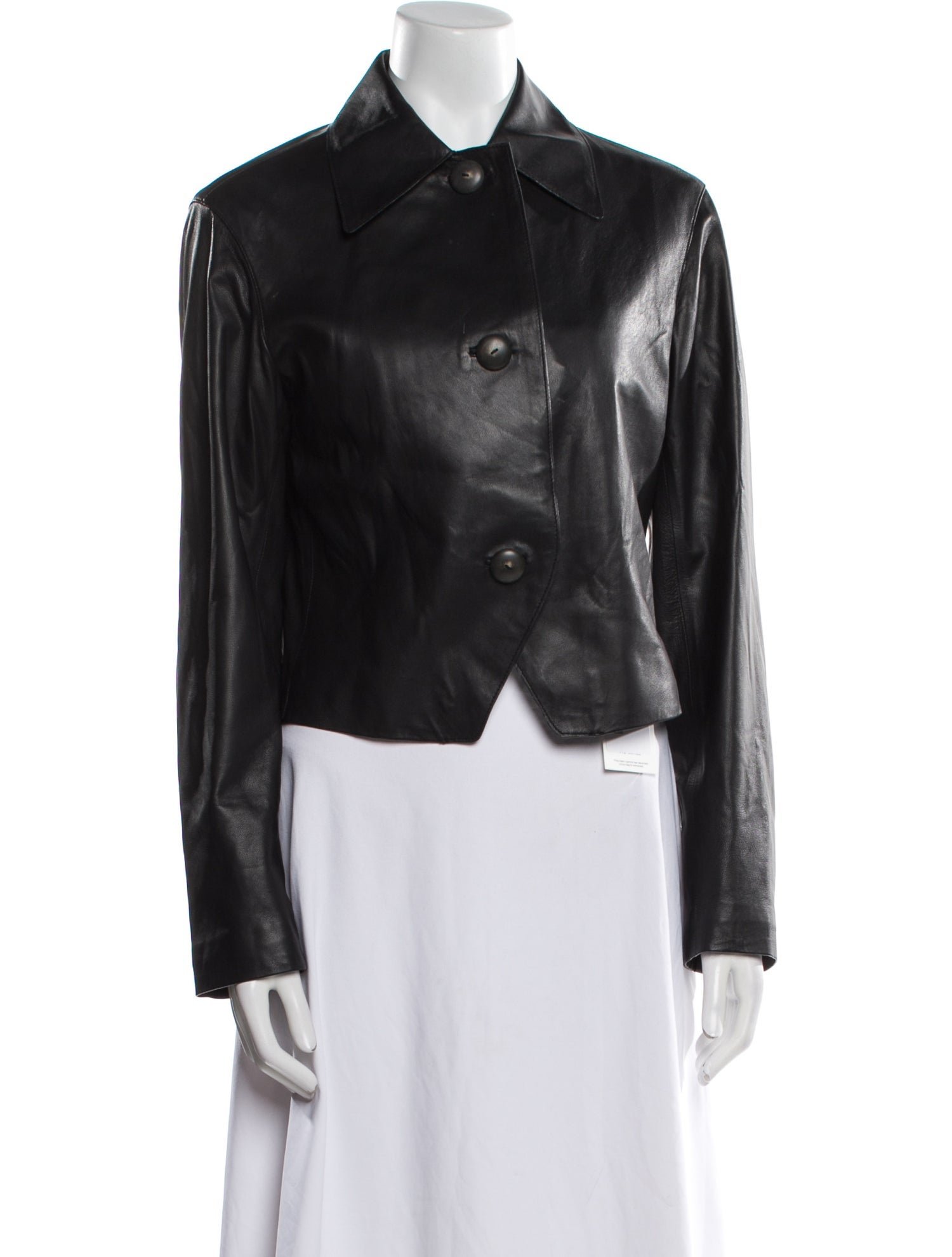 Vince Leather Evening Jacket