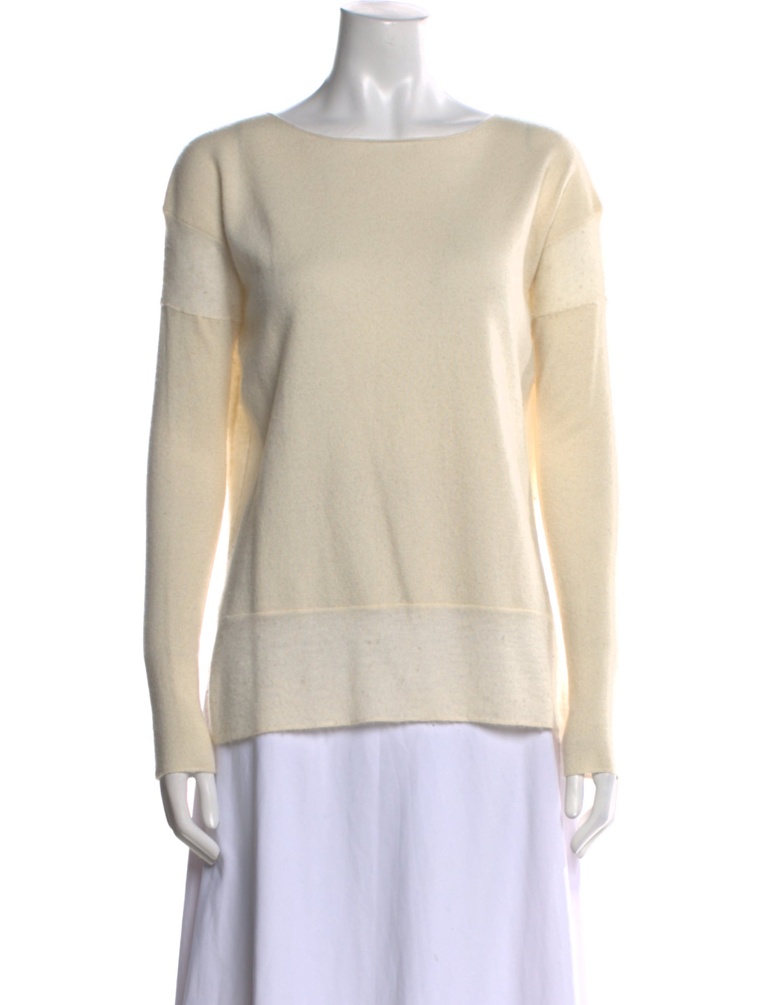 Vince Cashmere Bateau Neckline Sweater