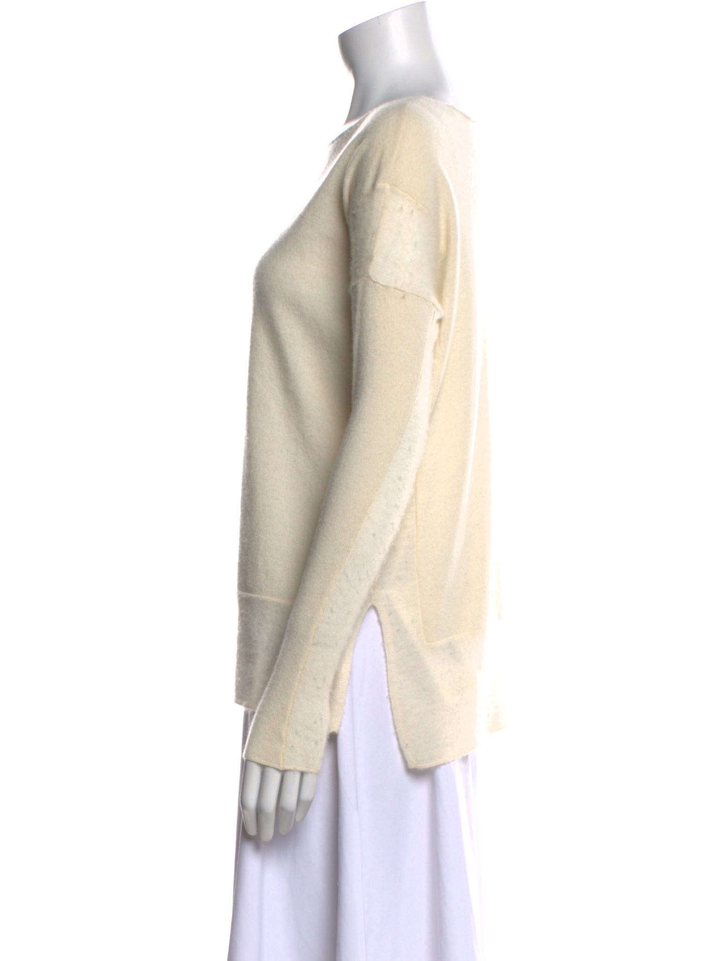 Vince Cashmere Bateau Neckline Sweater