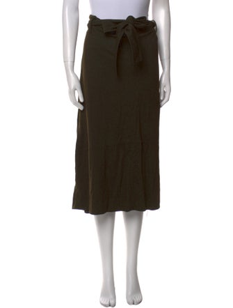 Vince Wool Midi Length Skirt