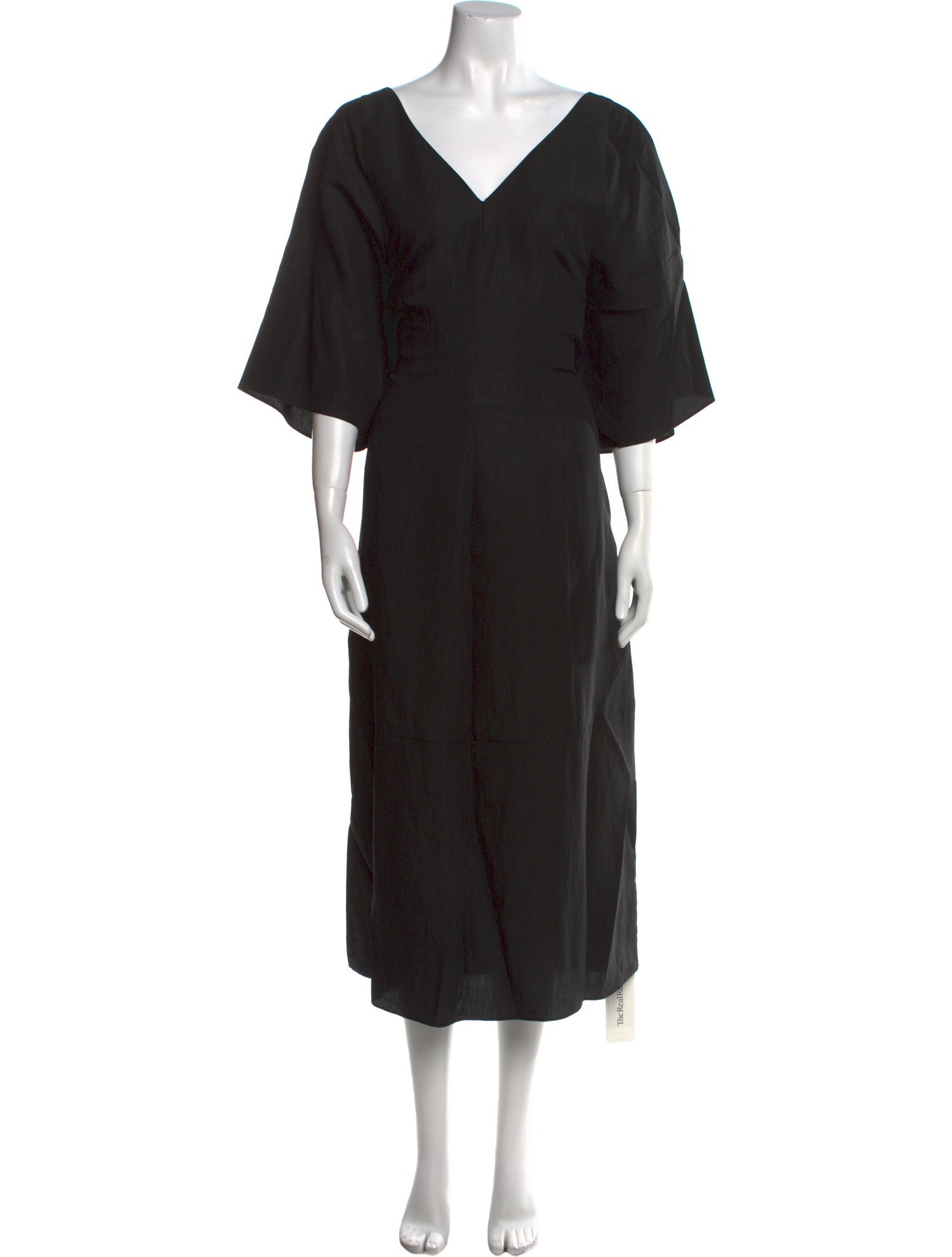 Vince V-Neck Long Dress