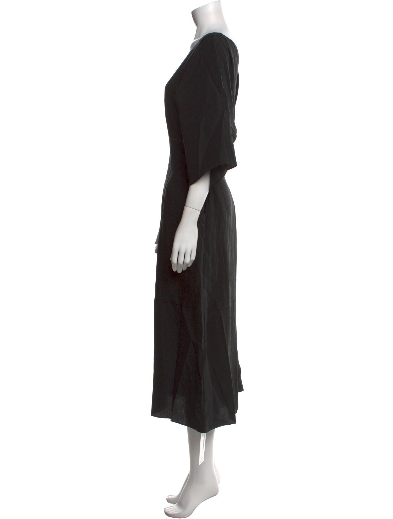 Vince V-Neck Long Dress