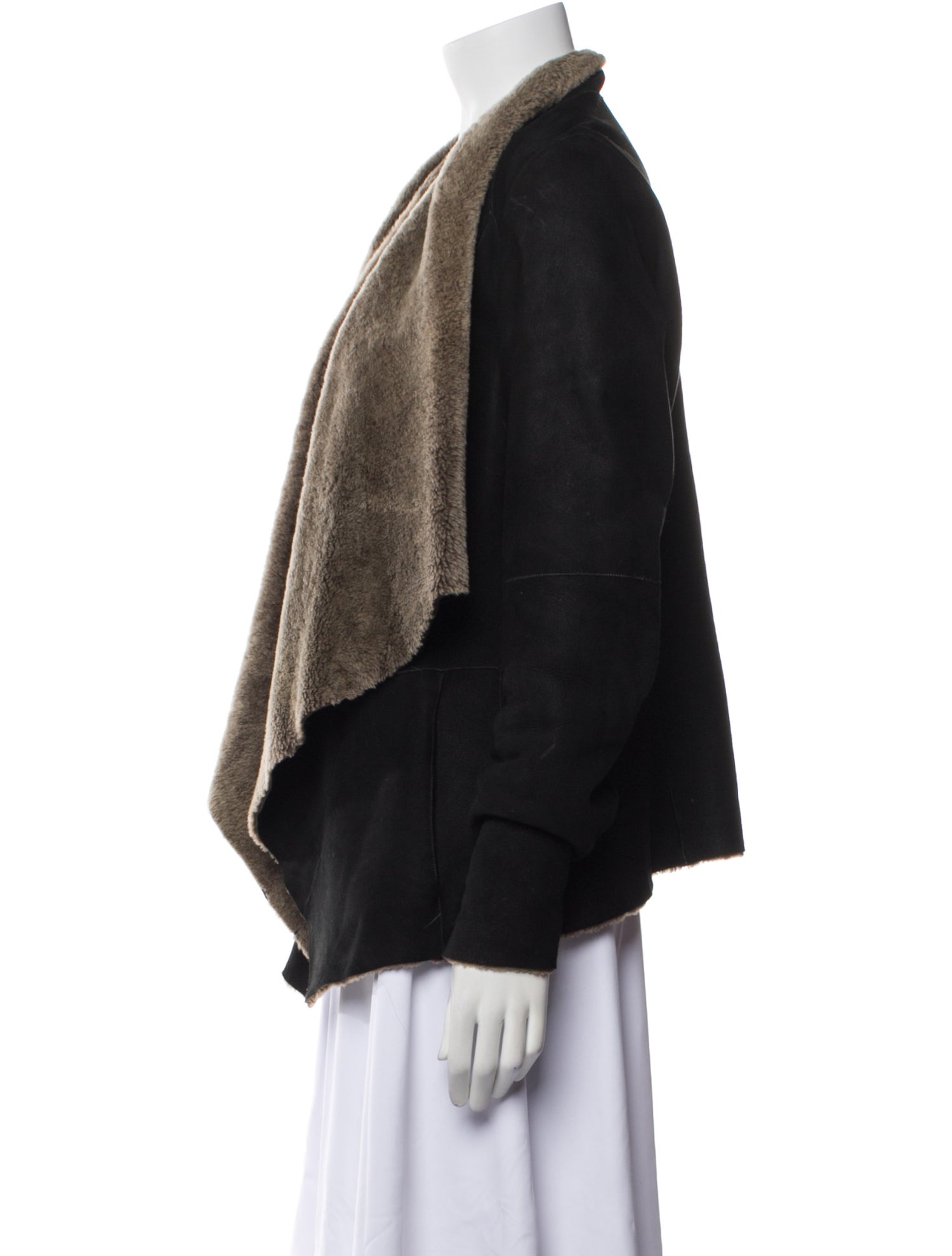 Vince Shearling Fur Coat