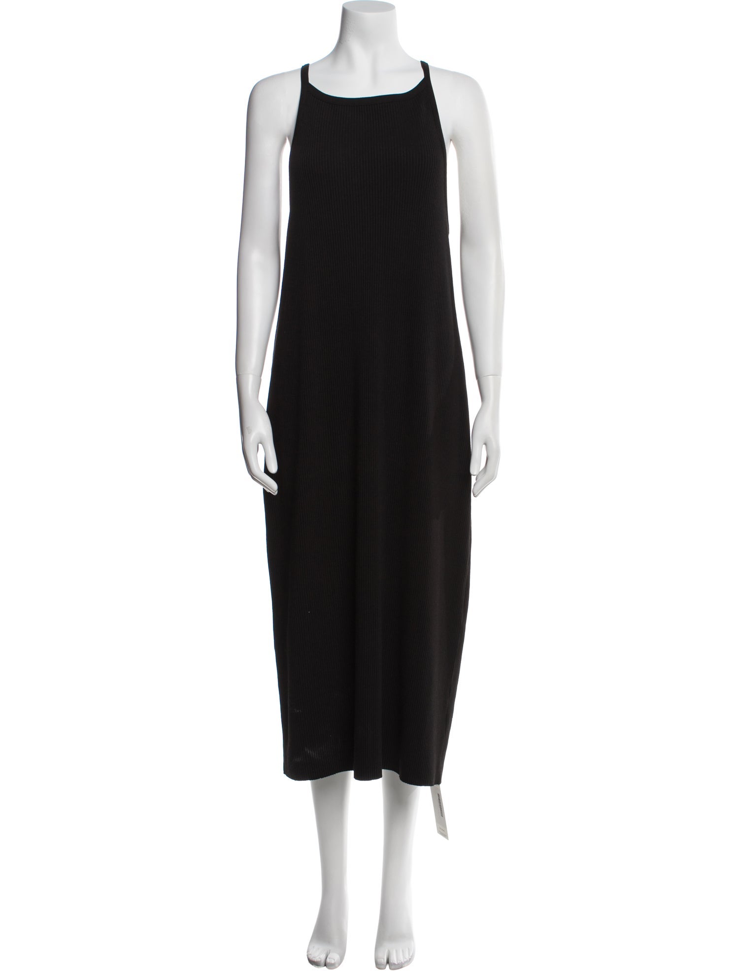 Vince Scoop Neck Midi Length Dress