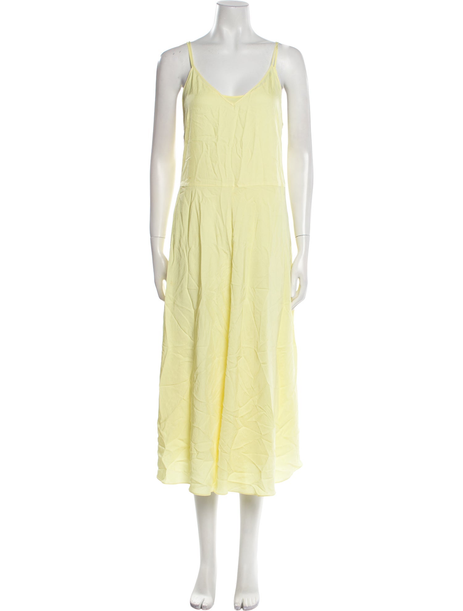 Vince Scoop Neck Long Dress