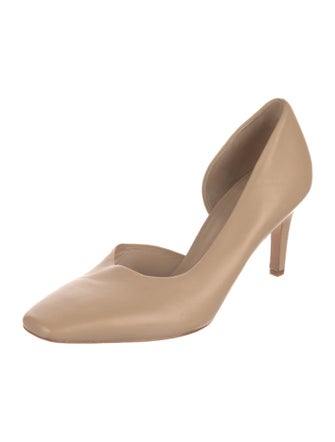Vince Leather D'Orsay Pumps