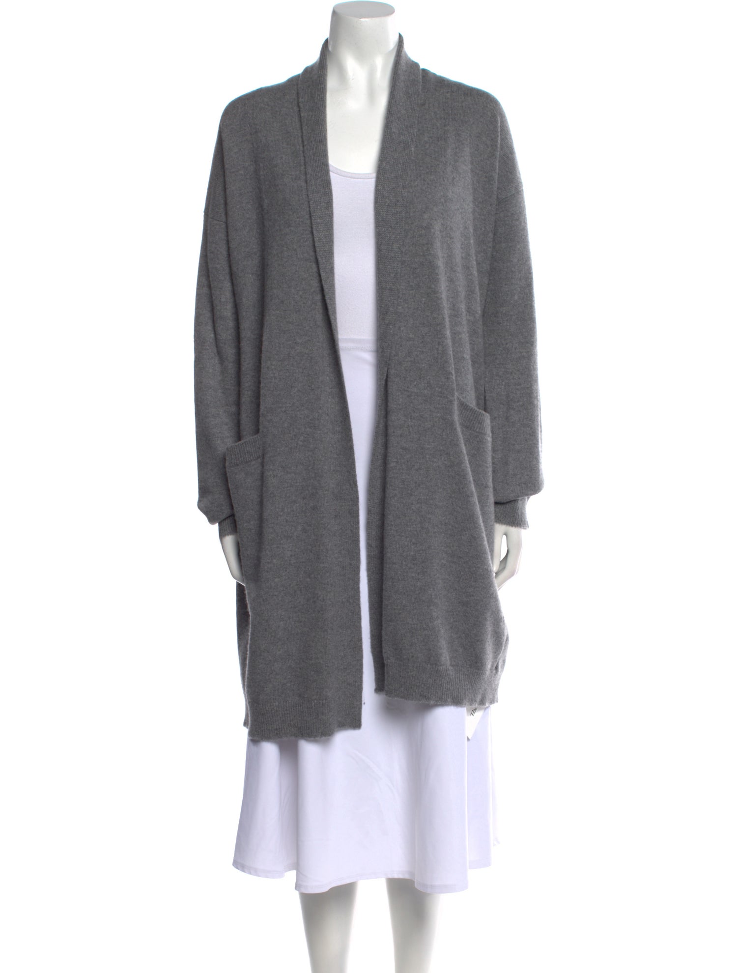 Vince Cashmere Open Front Sweater