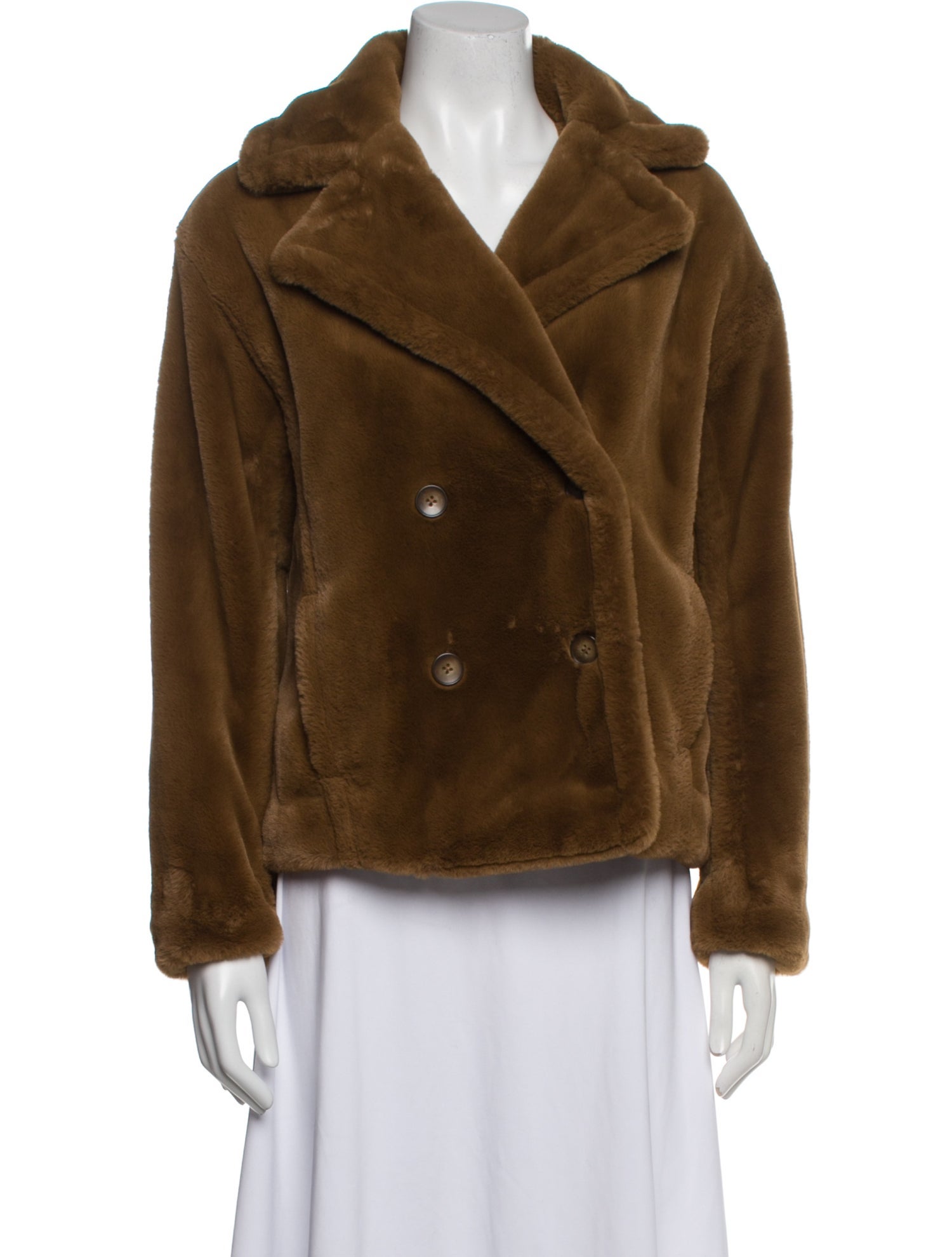 Vince Faux Fur Faux Fur Jacket