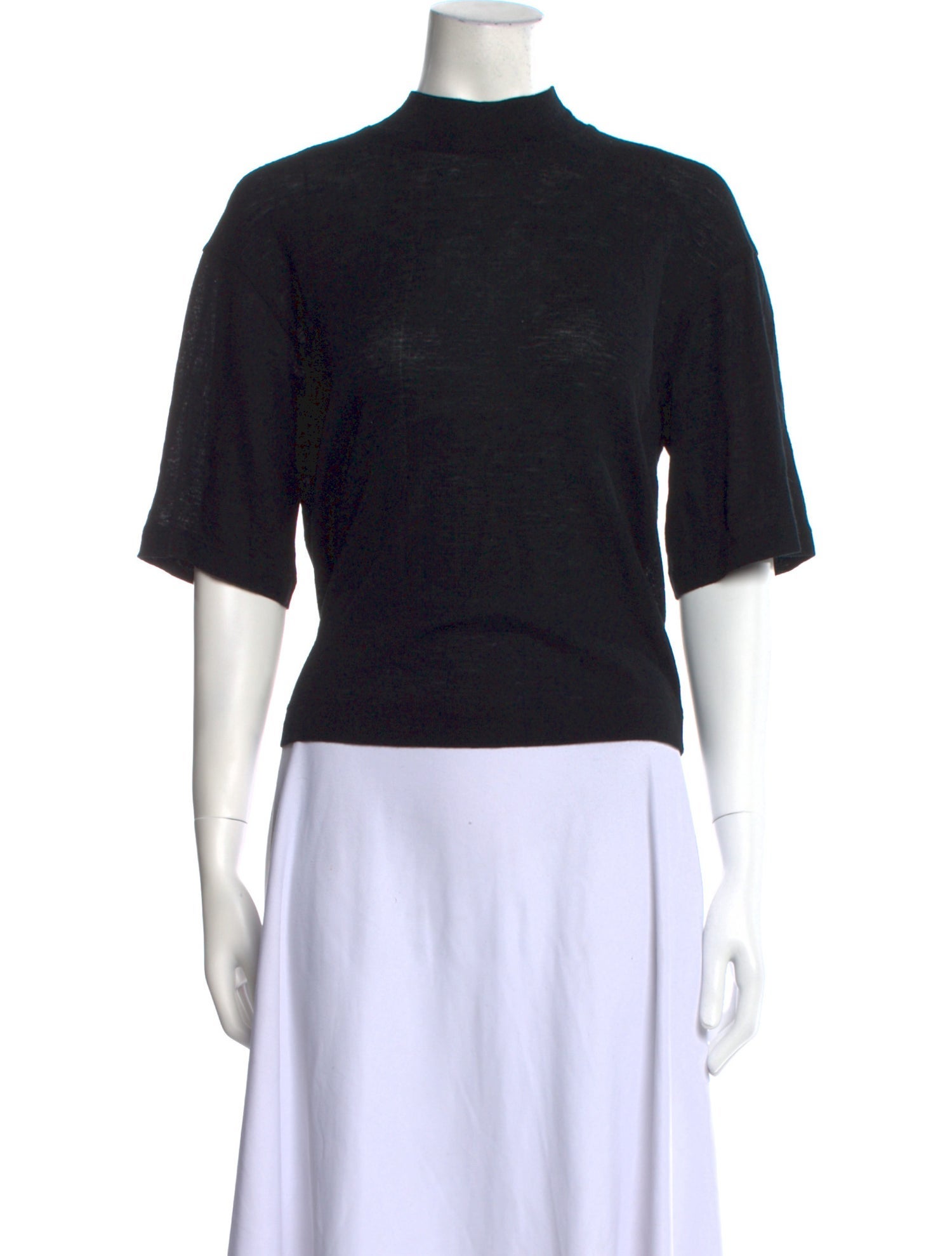 Vince Wool Mock Neck Sweater