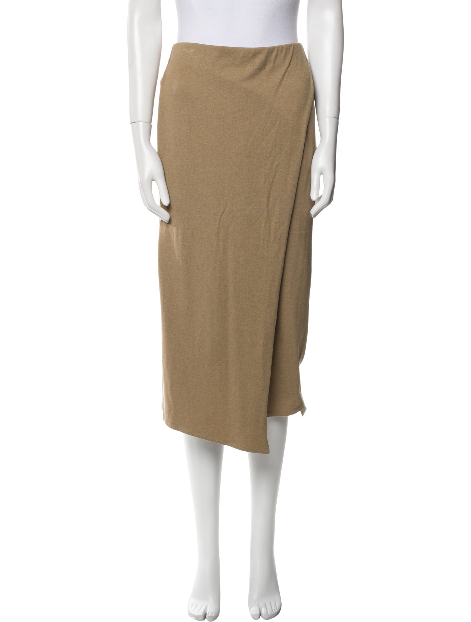 Vince Cutout Accent Midi Length Skirt