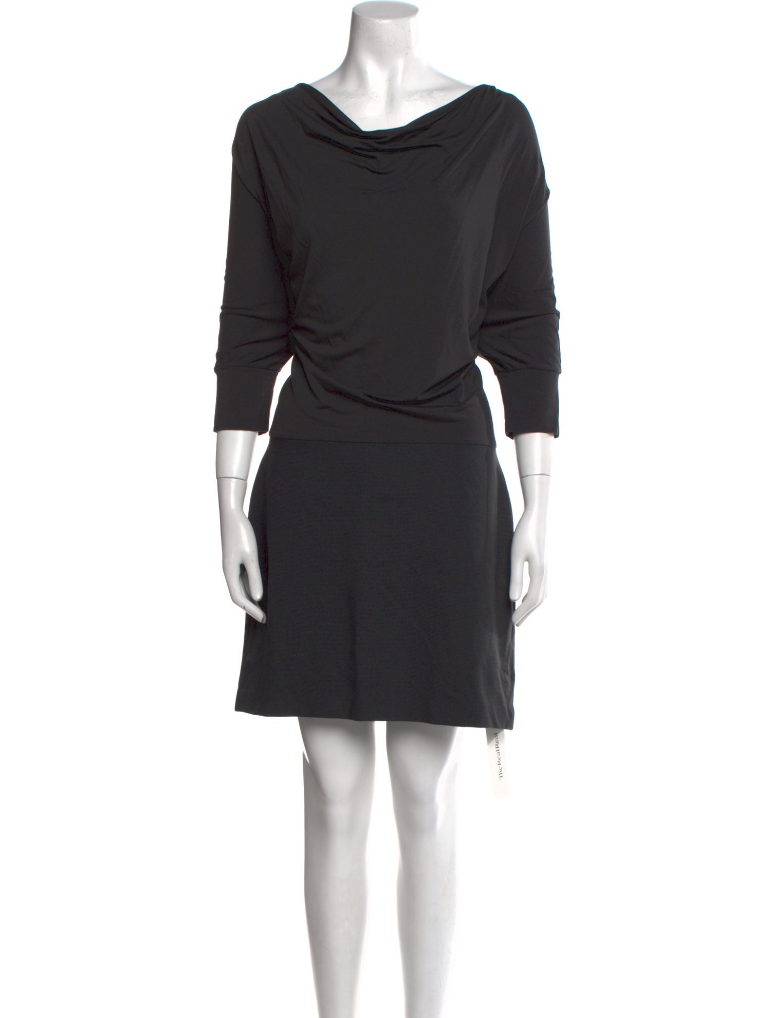 Vince Cowl Neck Mini Dress