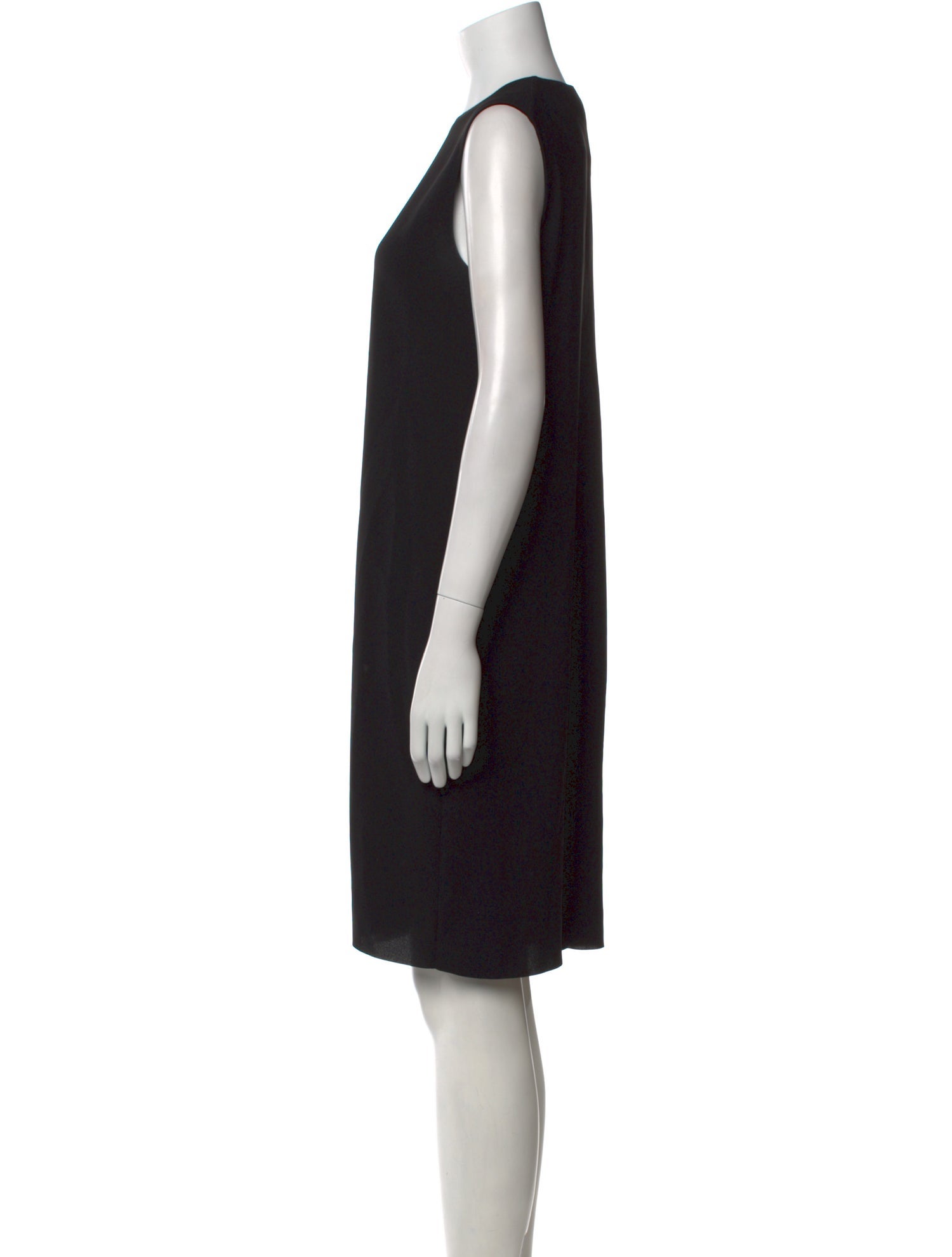 Vince Square Neckline Knee-Length Dress