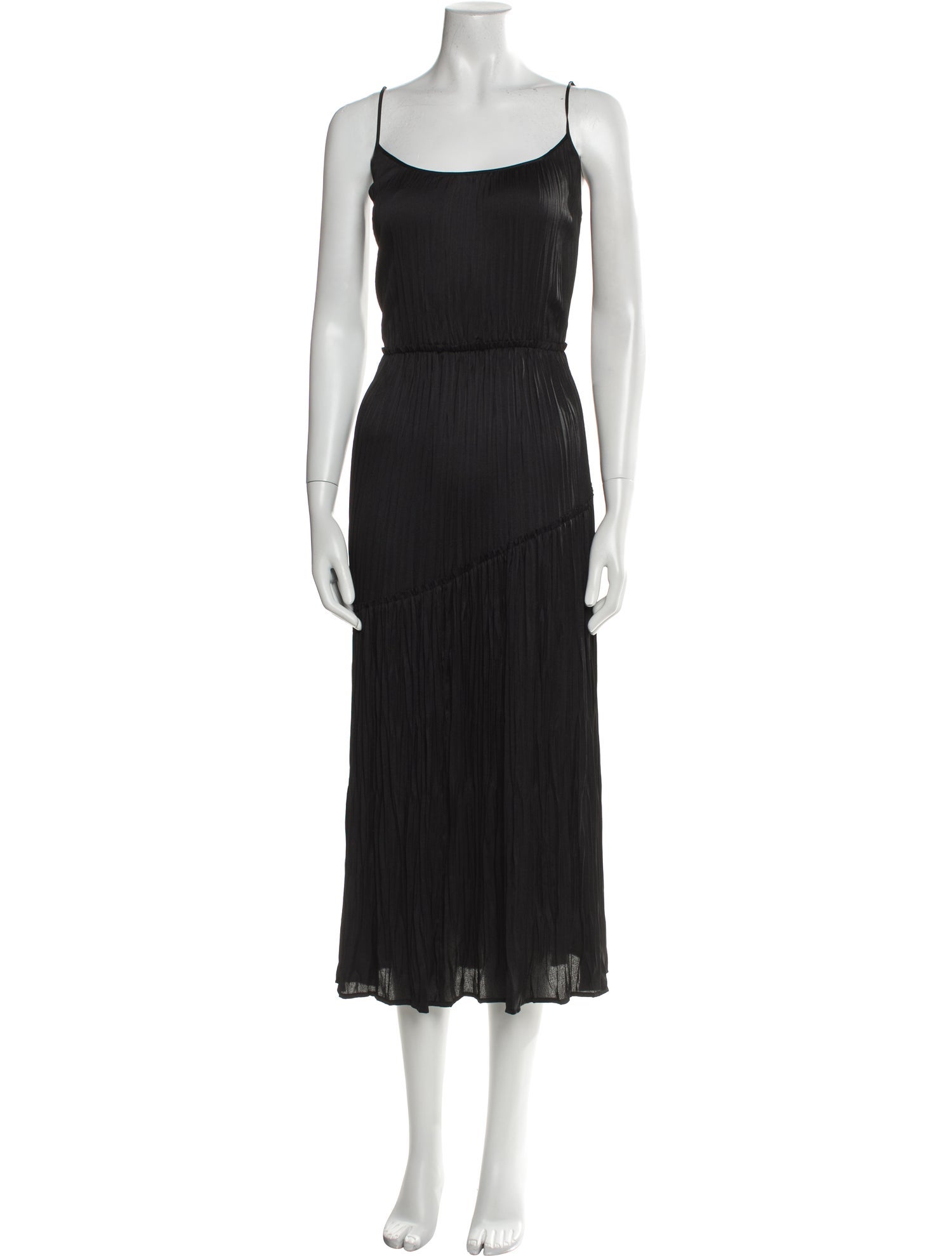 Vince Scoop Neck Long Dress
