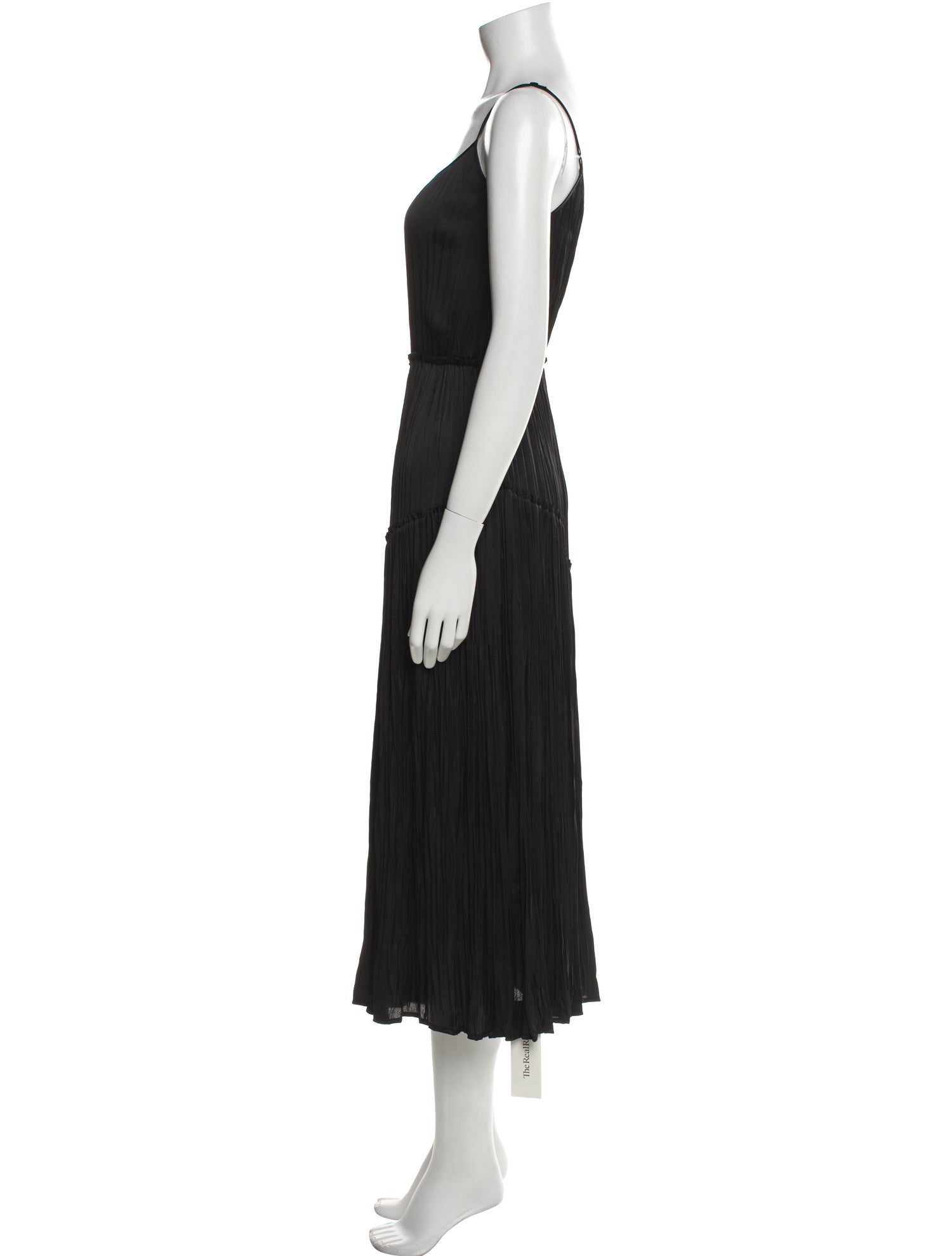 Vince Scoop Neck Long Dress