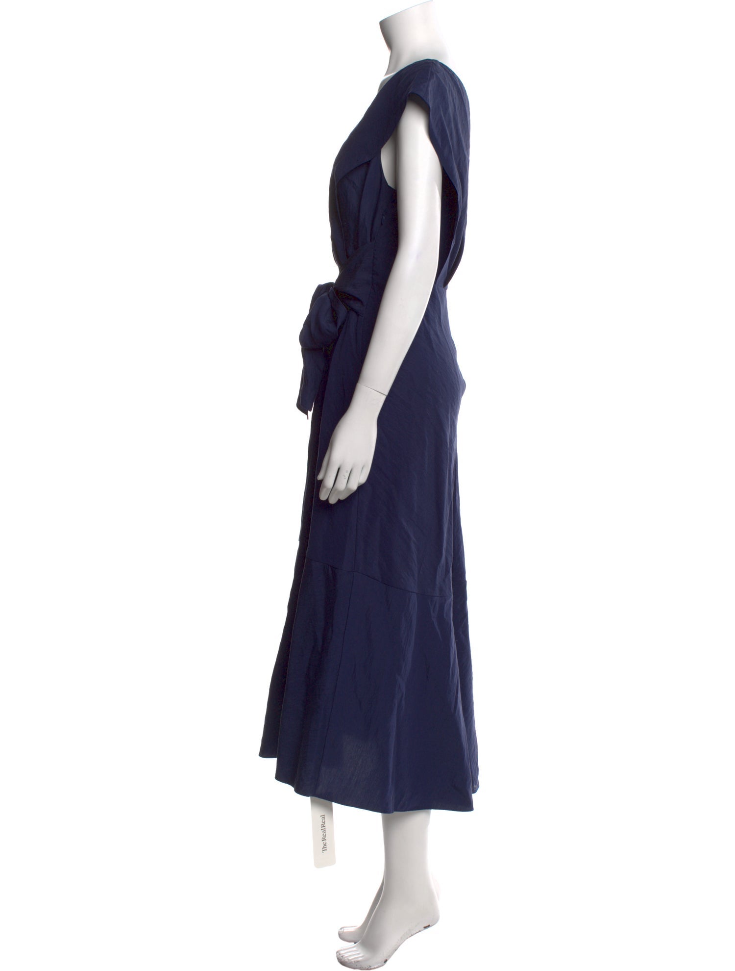 Vince V-Neck Long Dress