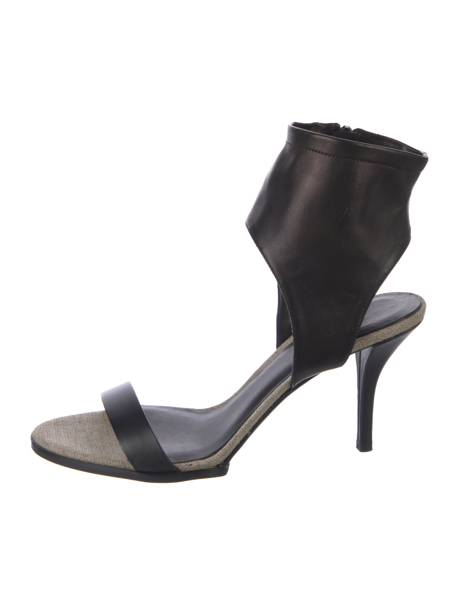 Vince Leather Slingback Sandals