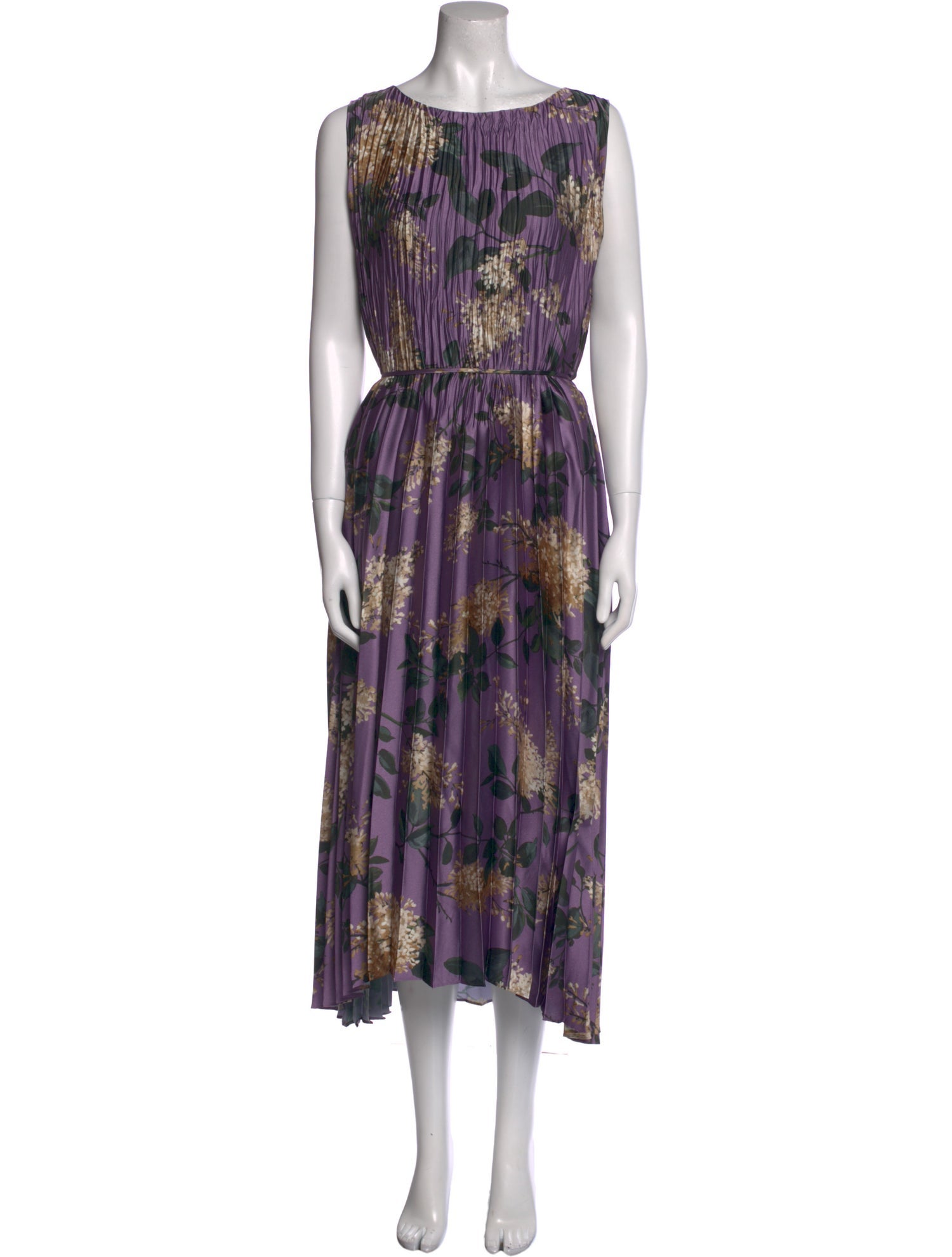 Vince Printed Long Dress w/ Tags