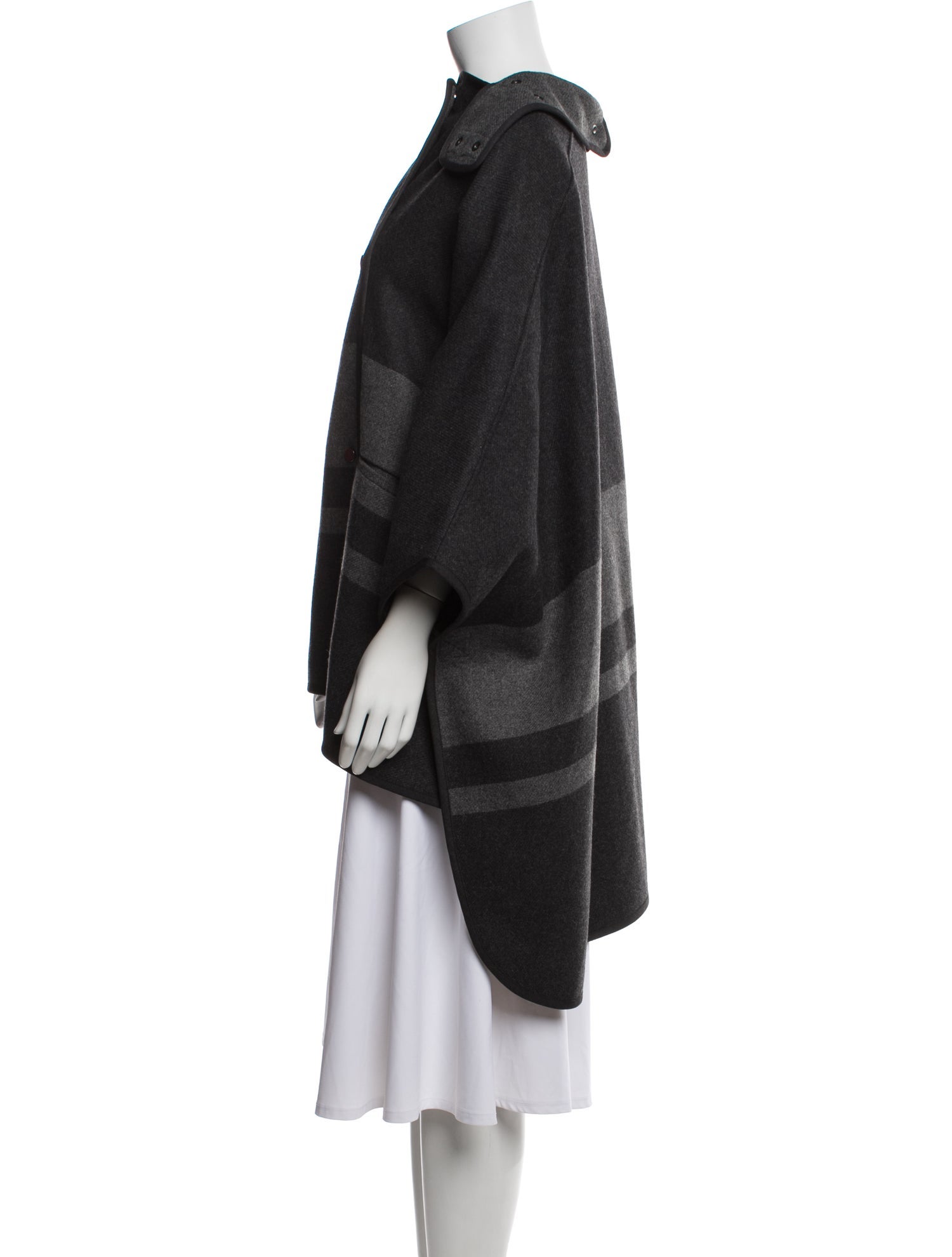 Vince Wool Colorblock Pattern Jacket