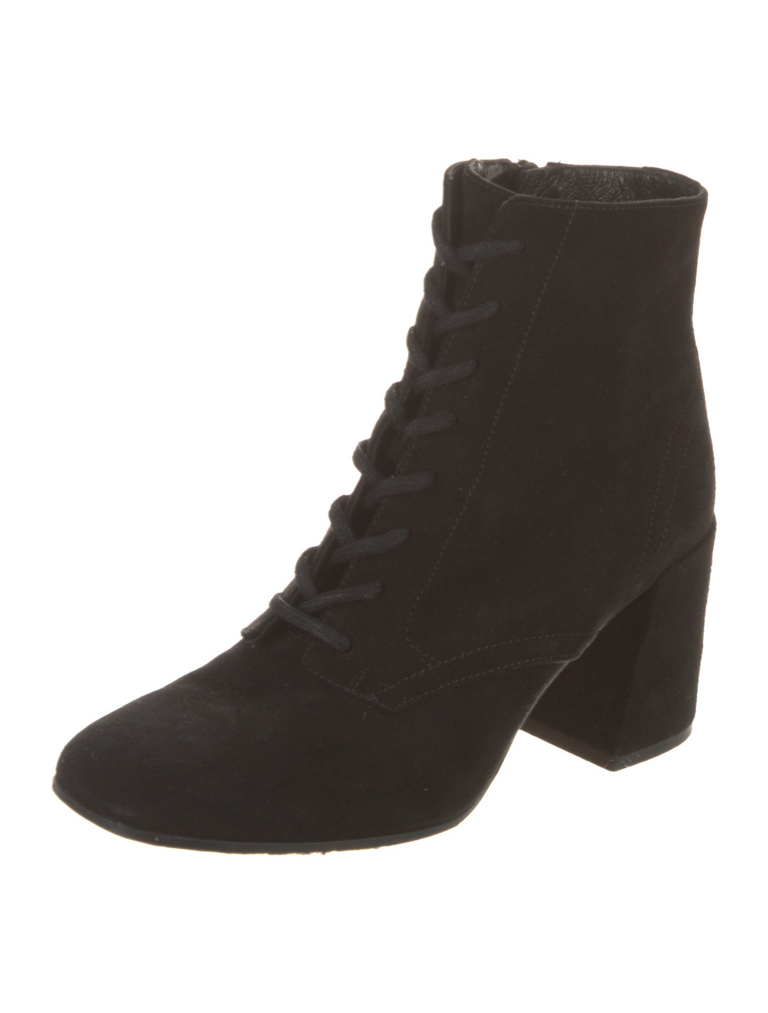 Vince Suede Lace-Up Boots