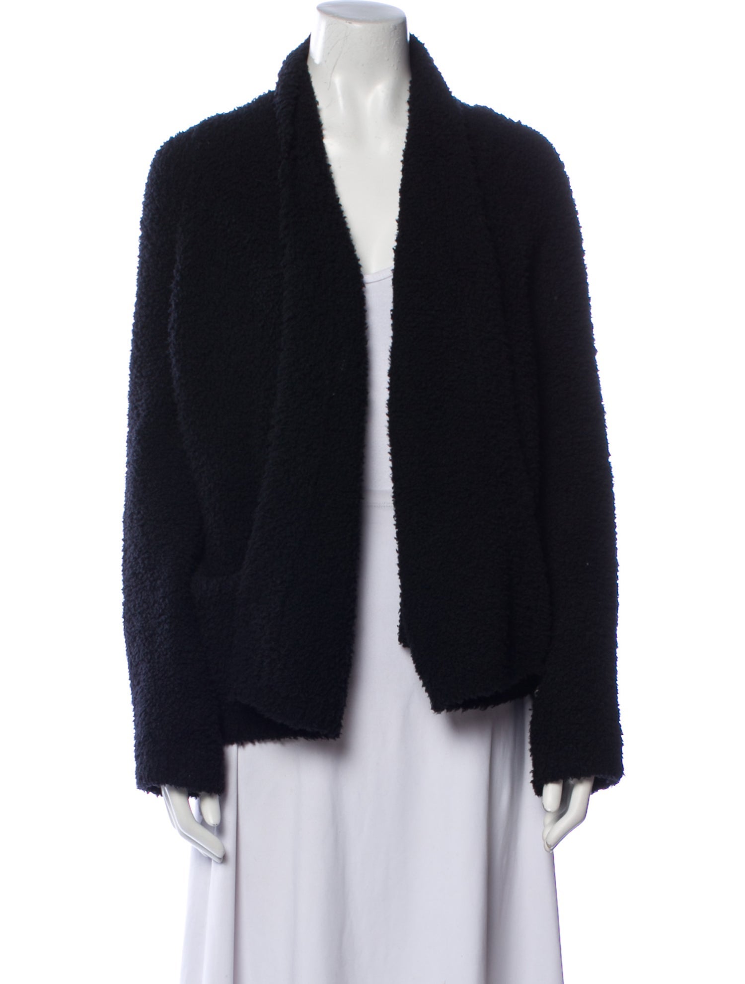 Vince Wool Faux Fur Jacket