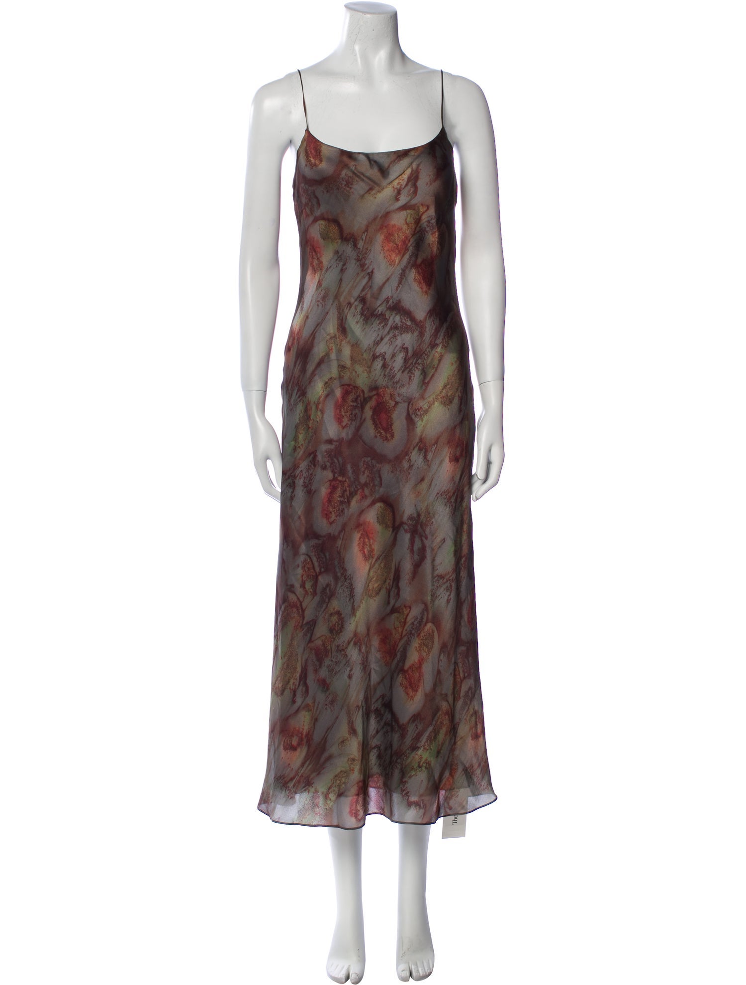 Vince Silk Long Dress