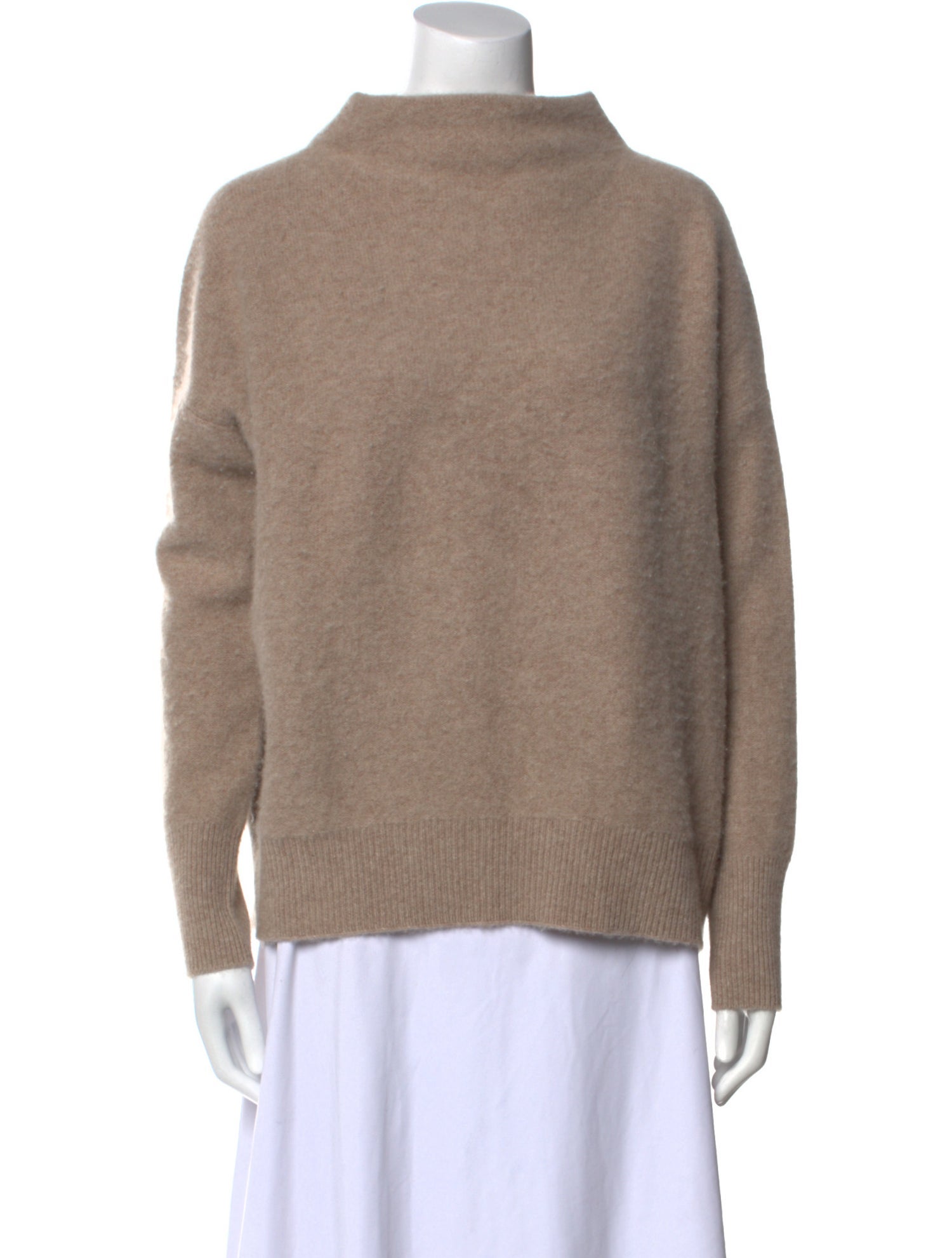 Vince Cashmere Mock Neck Sweater