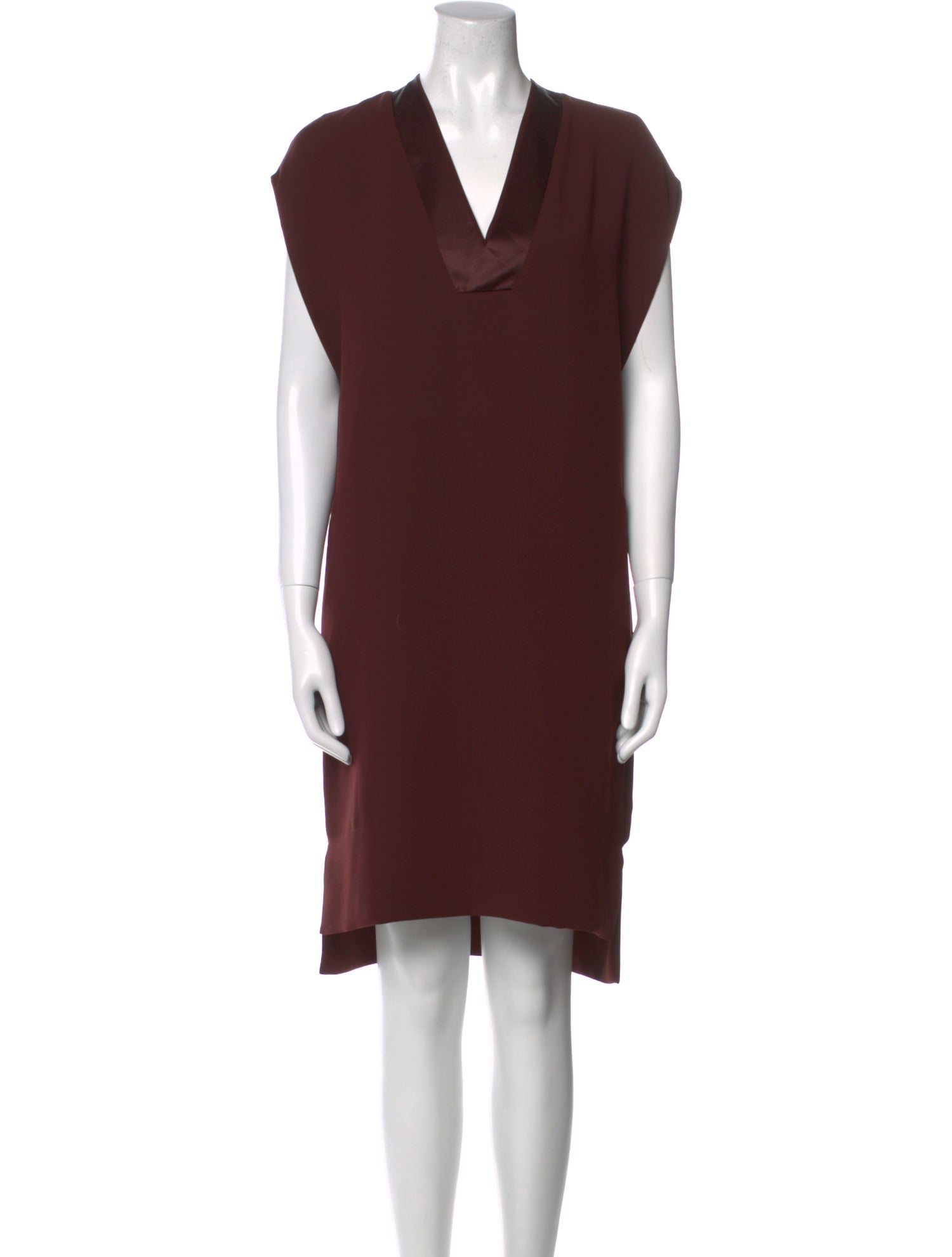 Vince Cowl Neck Knee-Length Dress