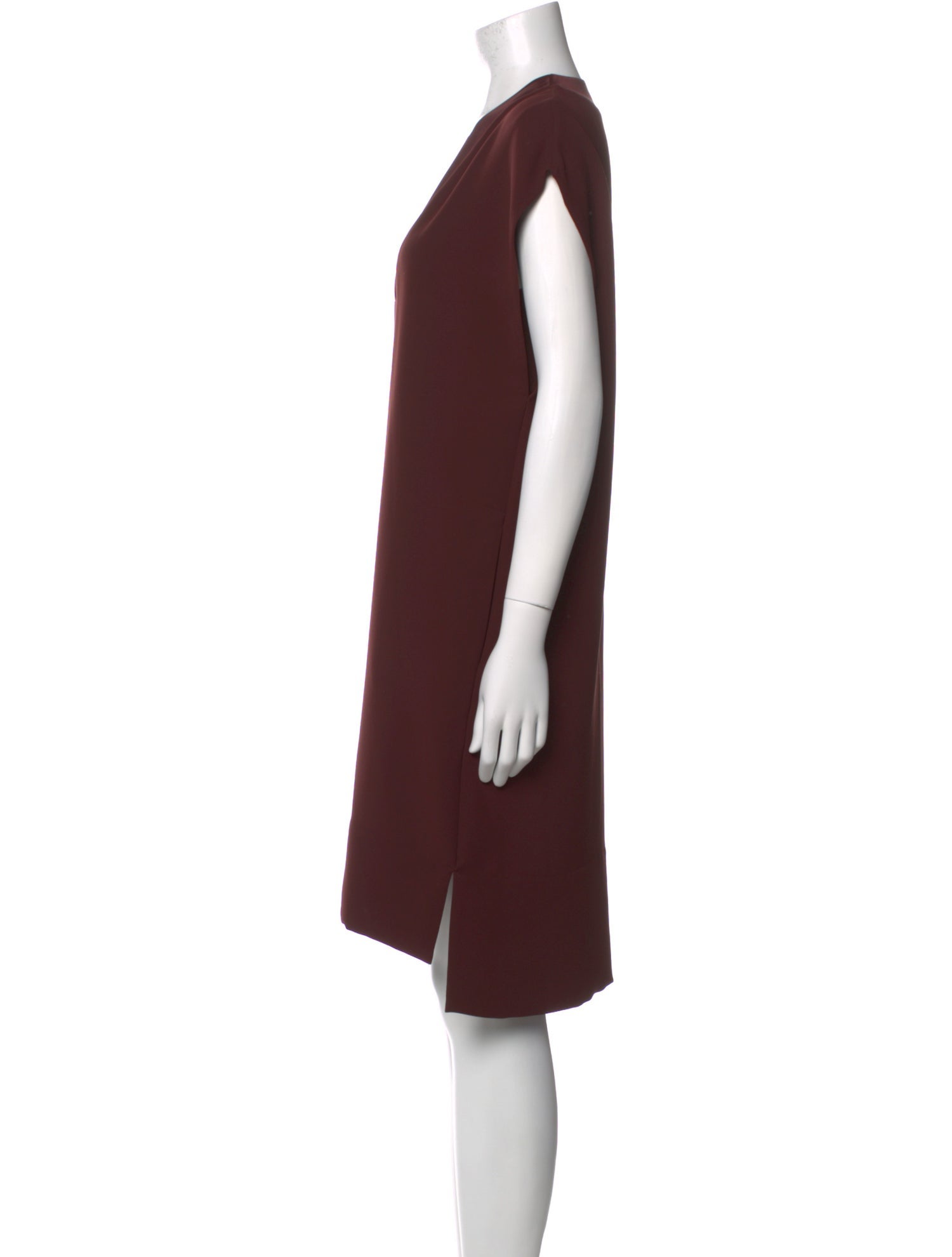 Vince Cowl Neck Knee-Length Dress