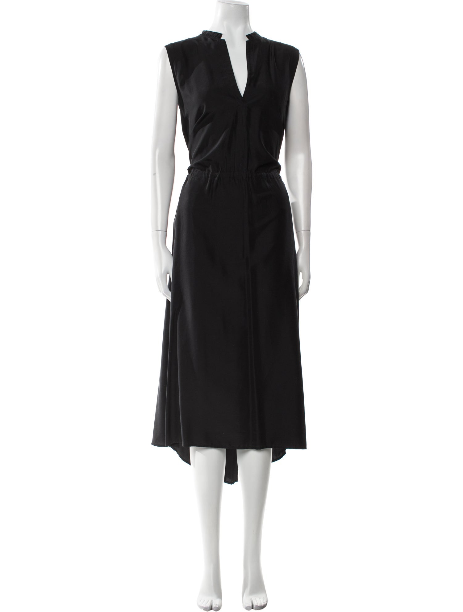 Vince Silk Midi Length Dress