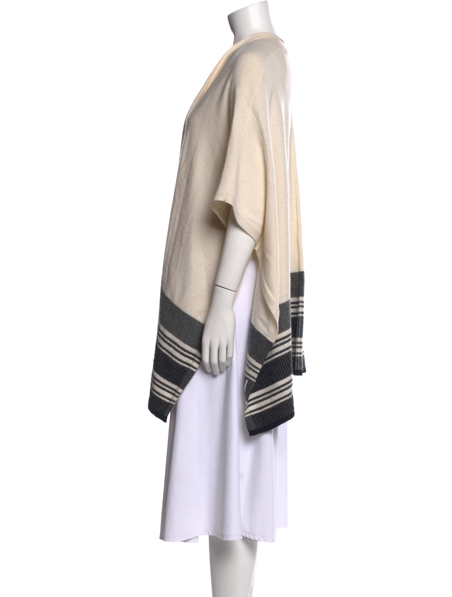 Vince Striped V-Neck Sweater