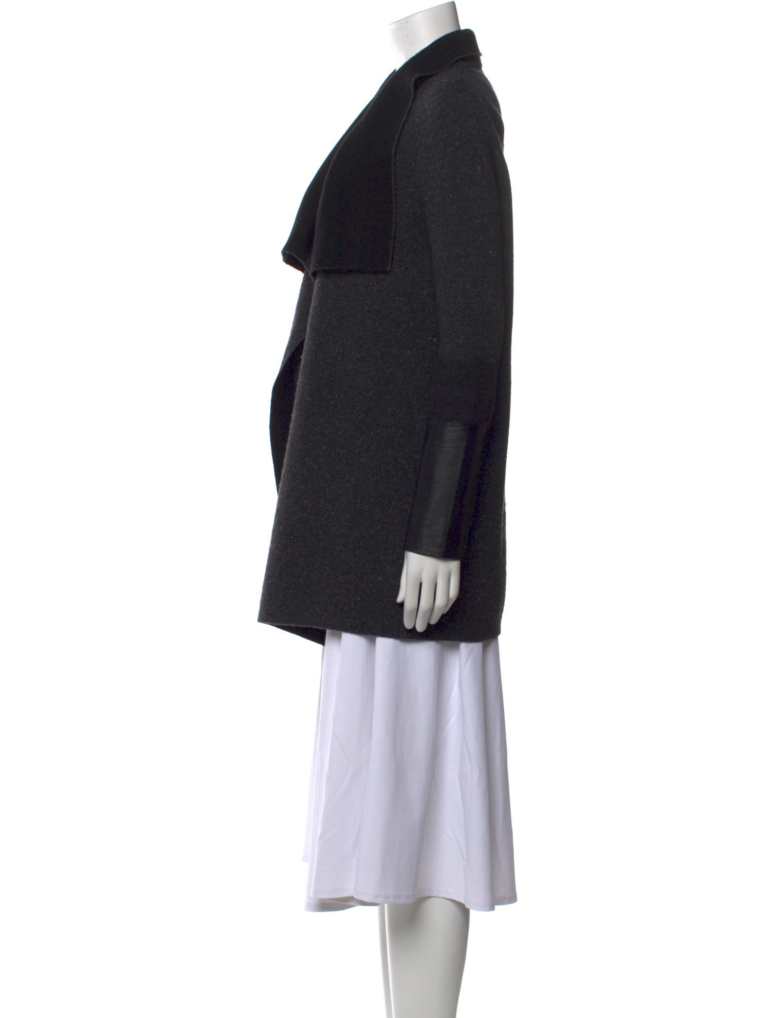 Vince Wool Colorblock Pattern Sweater