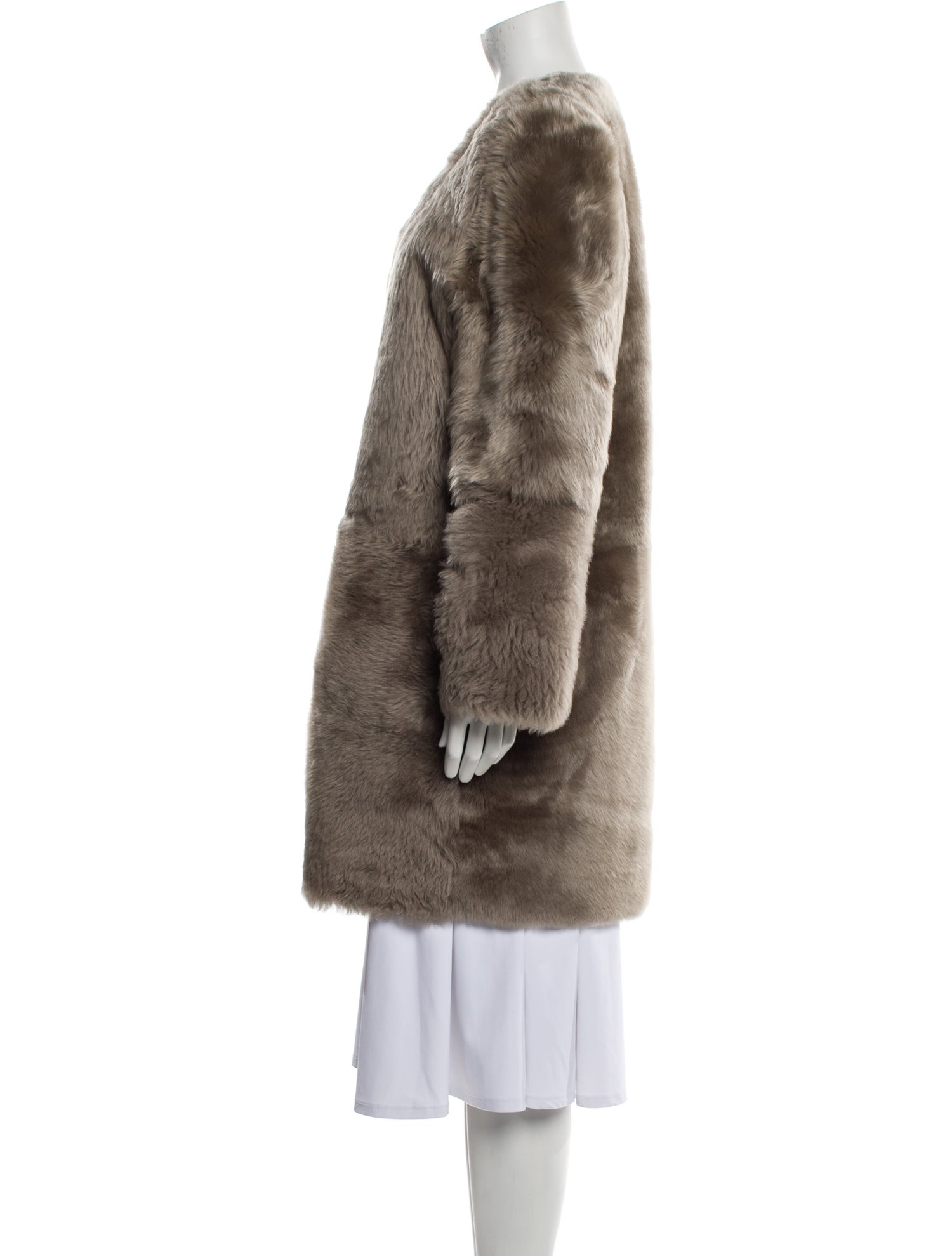 Vince Shearling Fur Coat