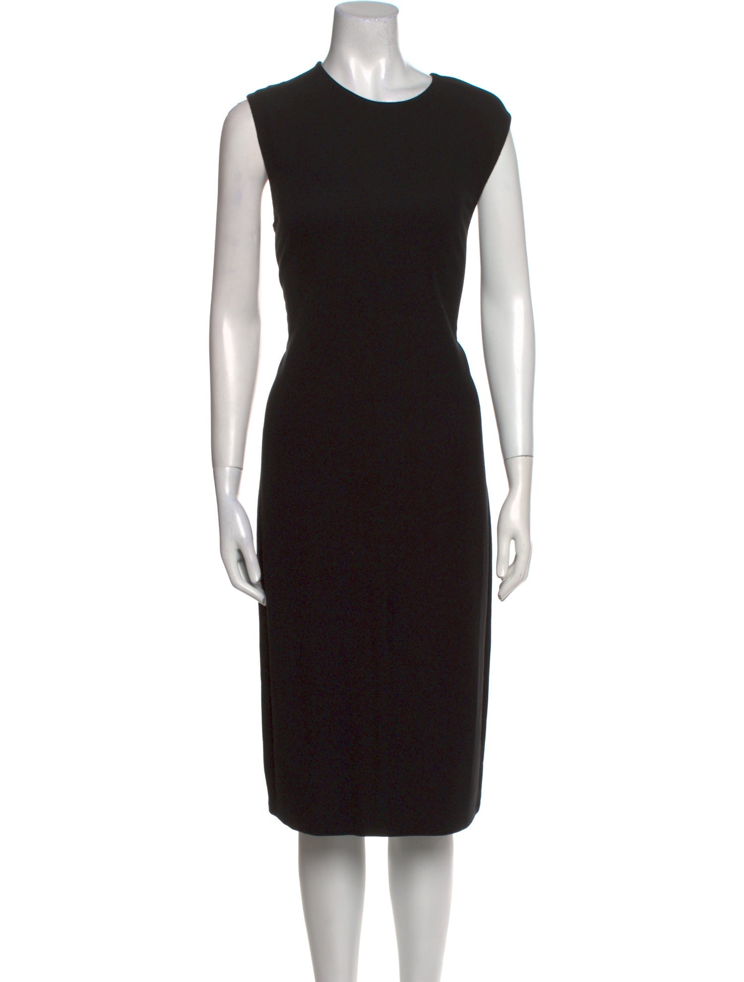 Vince Crew Neck Midi Length Dress
