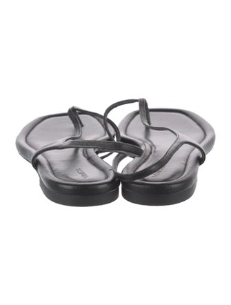 Vince Leather Slingback Sandals