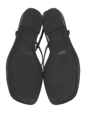 Vince Leather Slingback Sandals