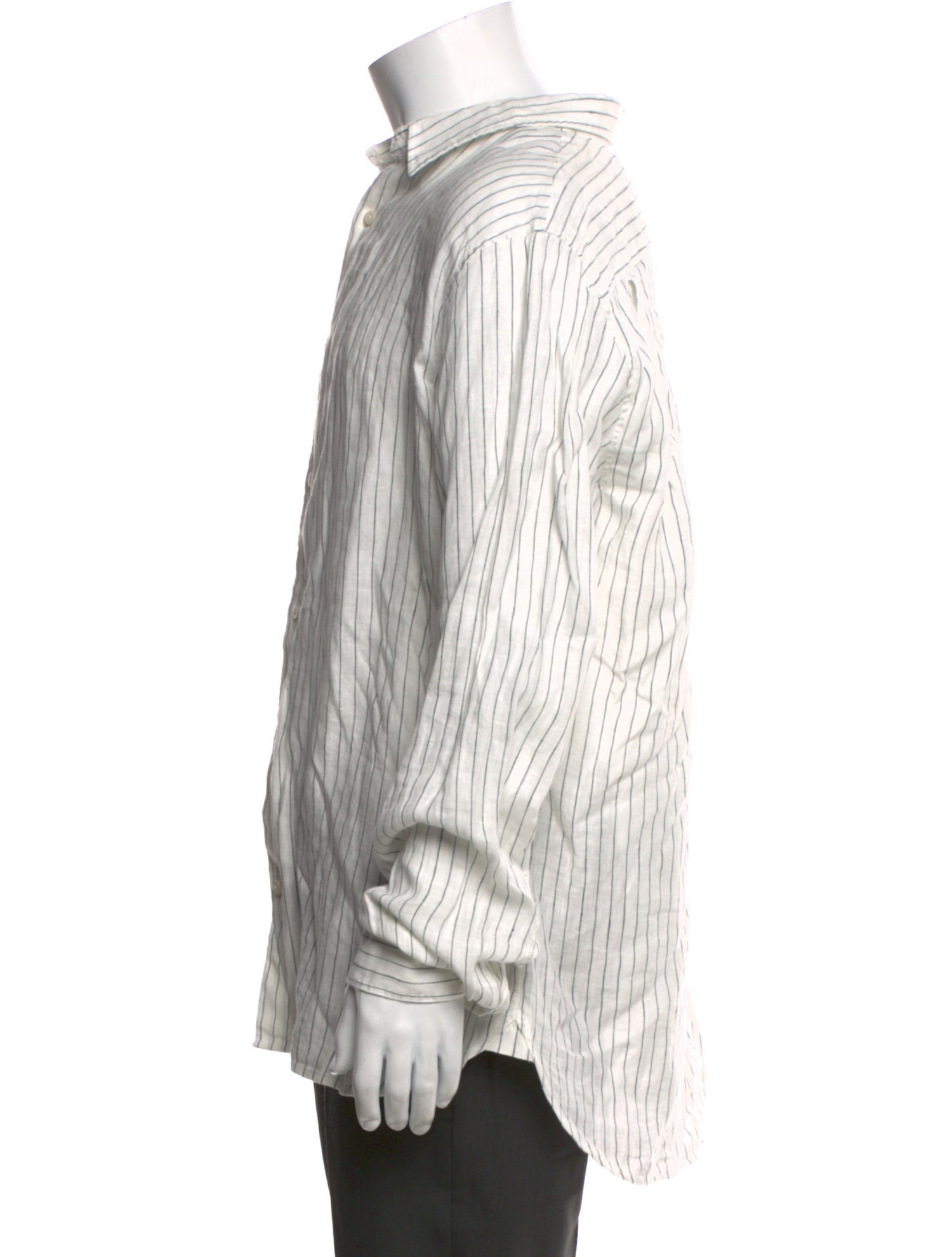 Vince Linen Striped Shirt w/ Tags