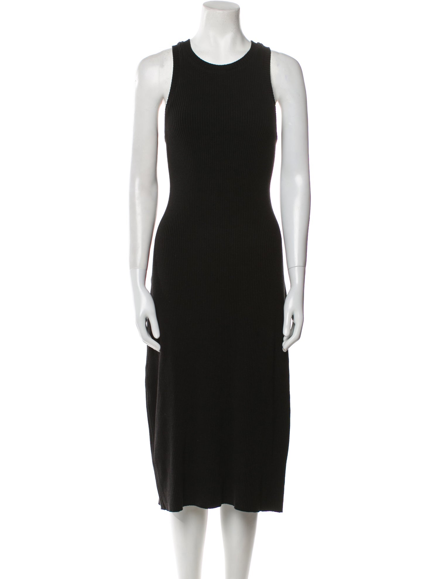 Vince Crew Neck Midi Length Dress