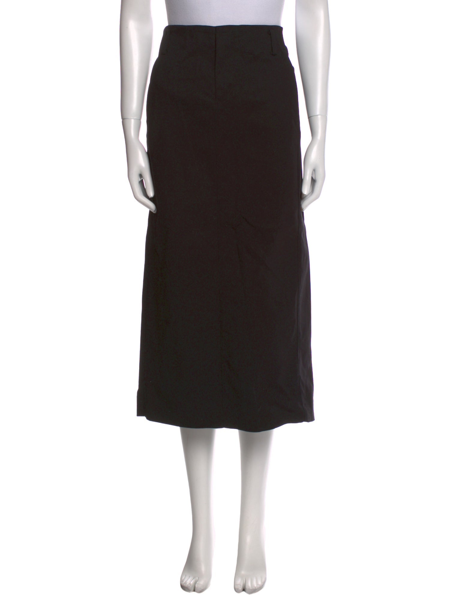 Vince Ruffle Embellishment Midi Length Skirt