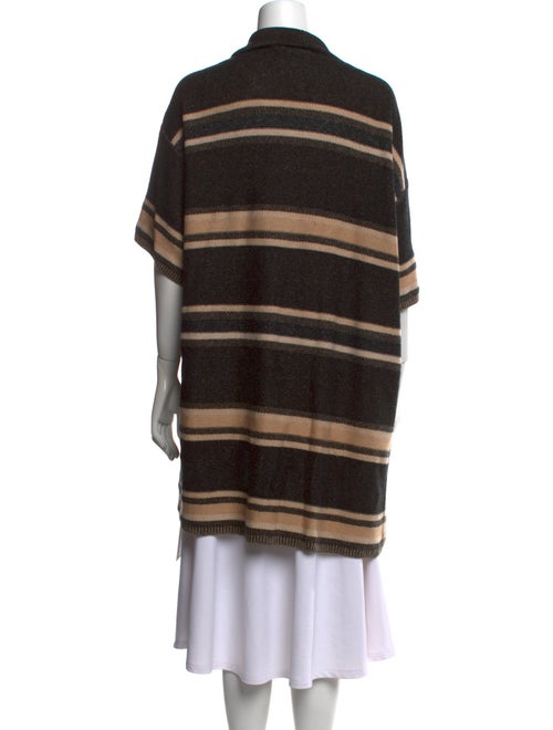 Vince Wool Plaid Print Sweater