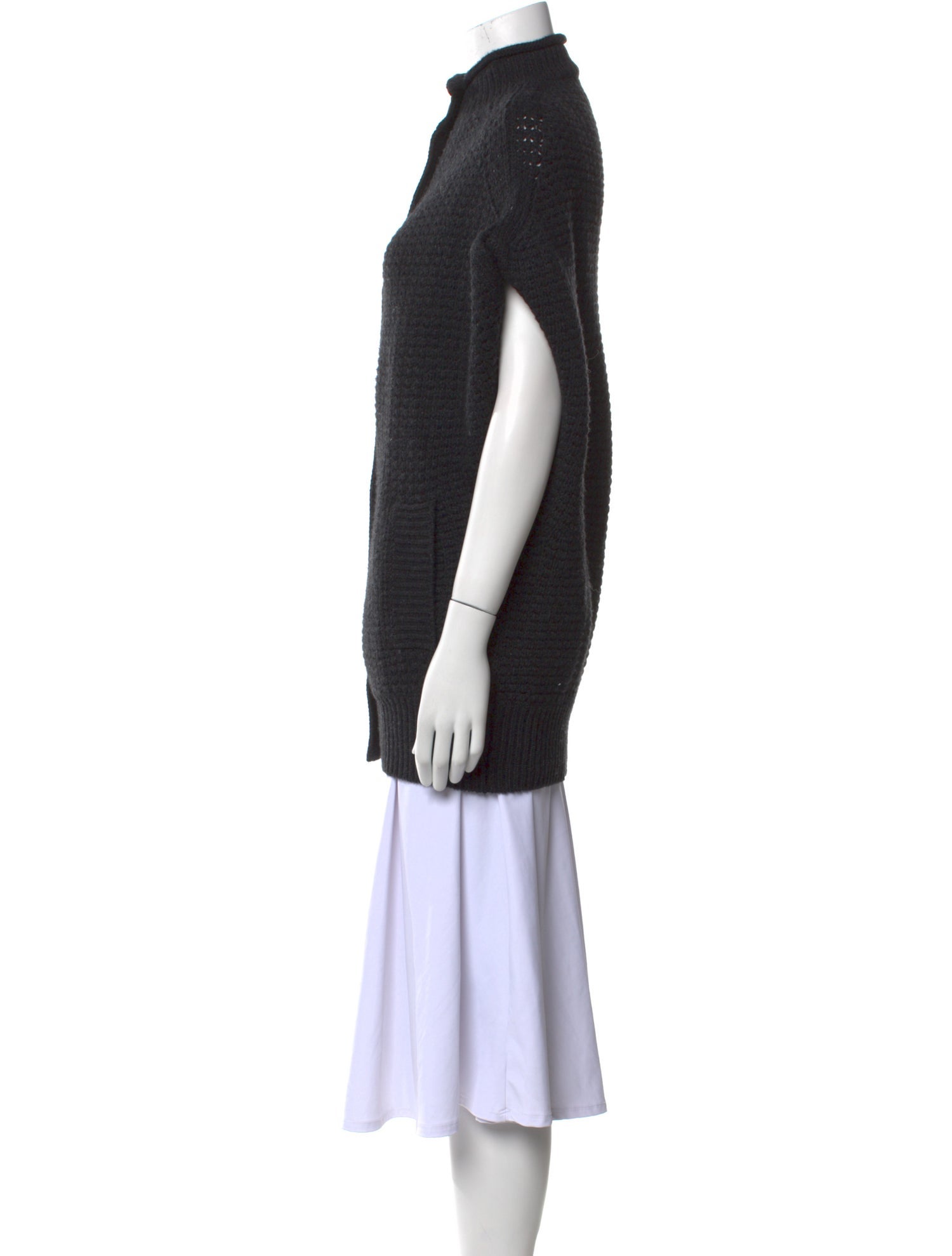 Vince Wool Mock Neck Sweater