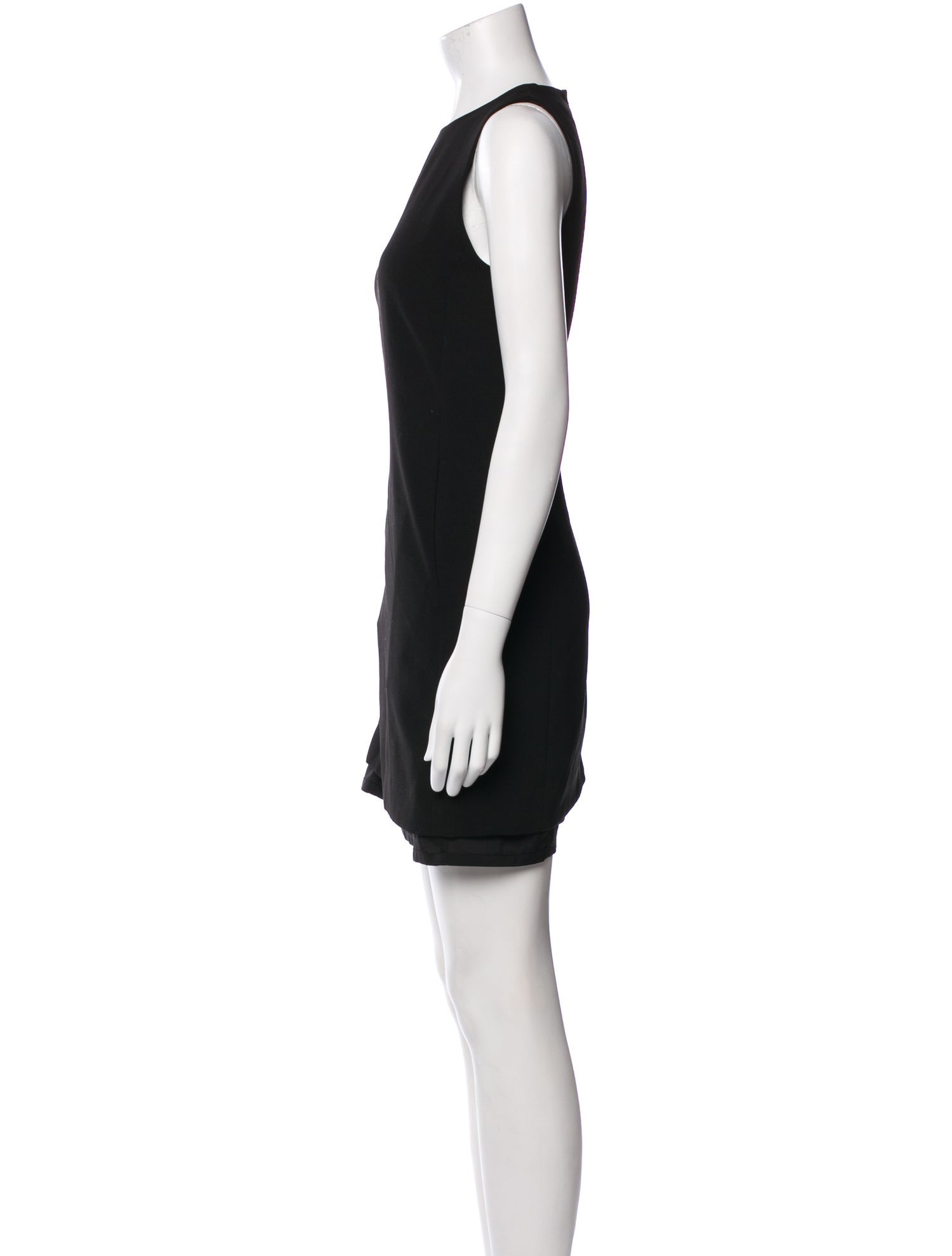 Vince Crew Neck Mini Dress