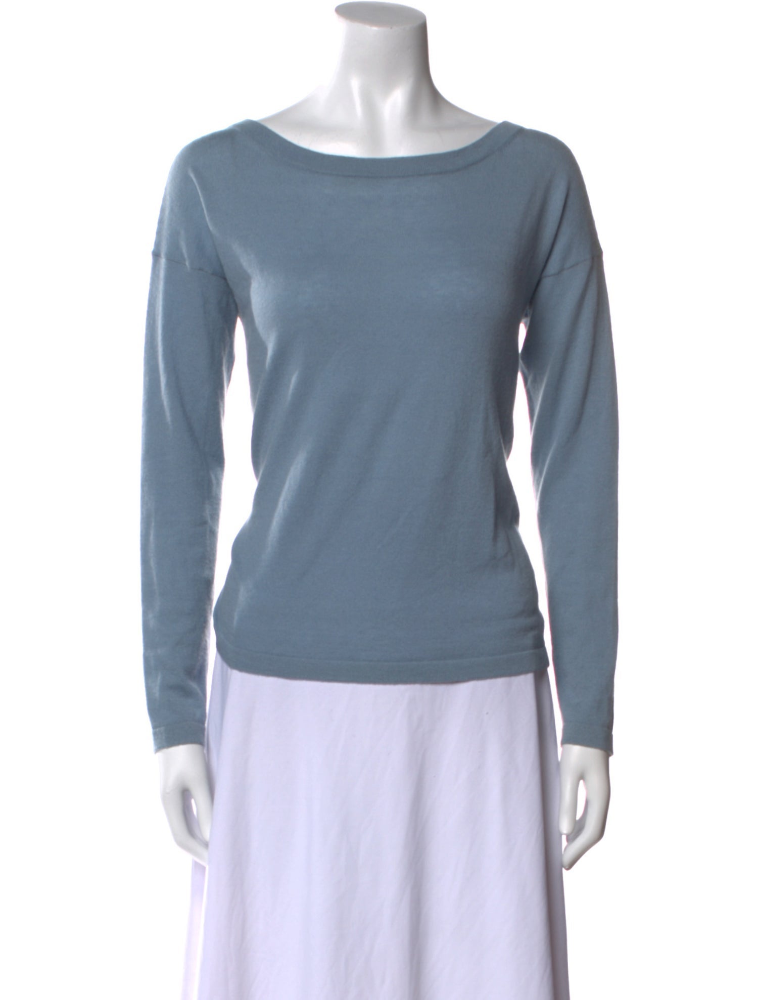 Vince Cashmere Bateau Neckline Sweater
