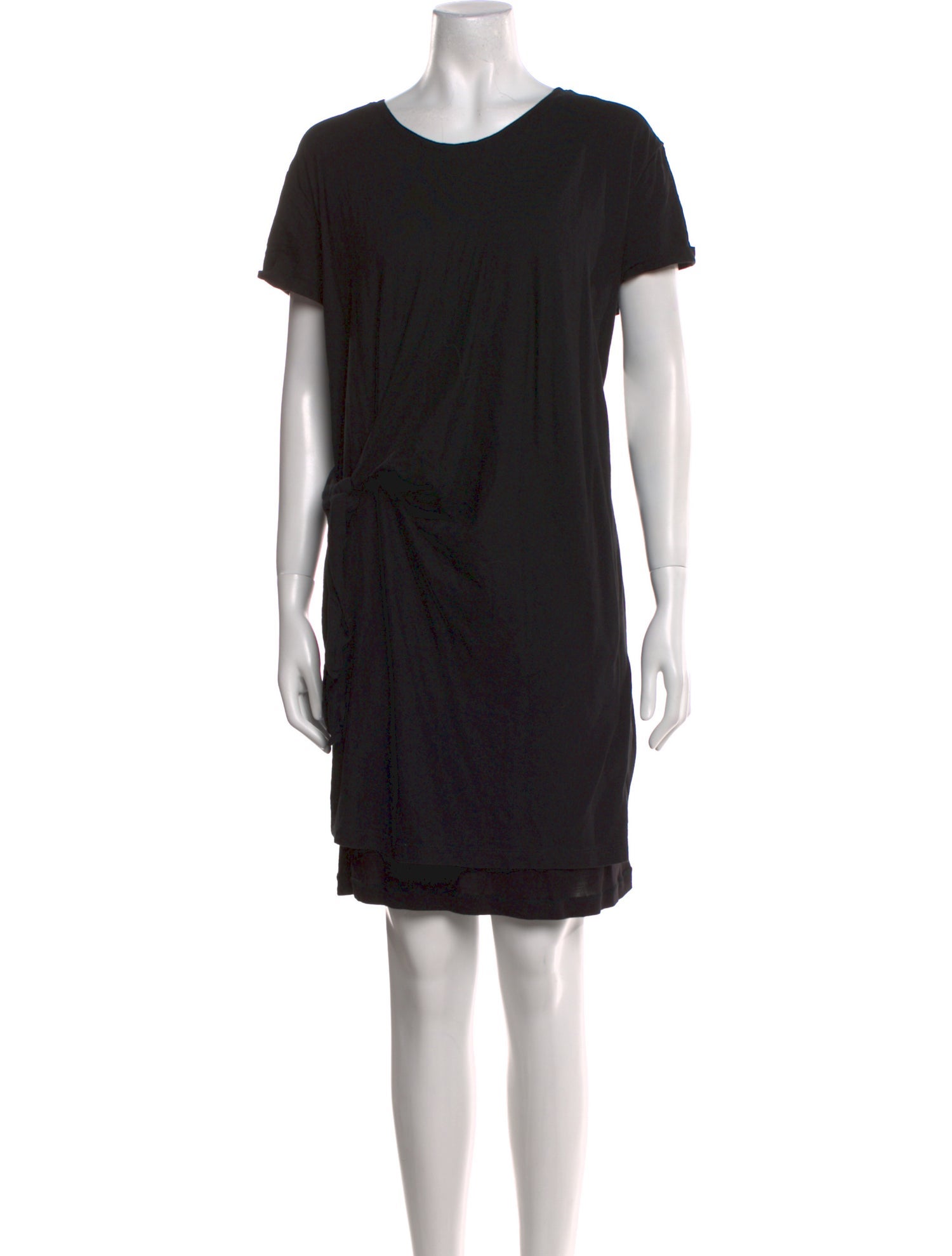Vince Scoop Neck Mini Dress