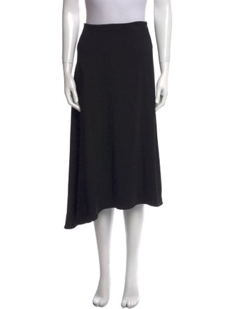 Vince Ruffle Embellishment Midi Length Skirt