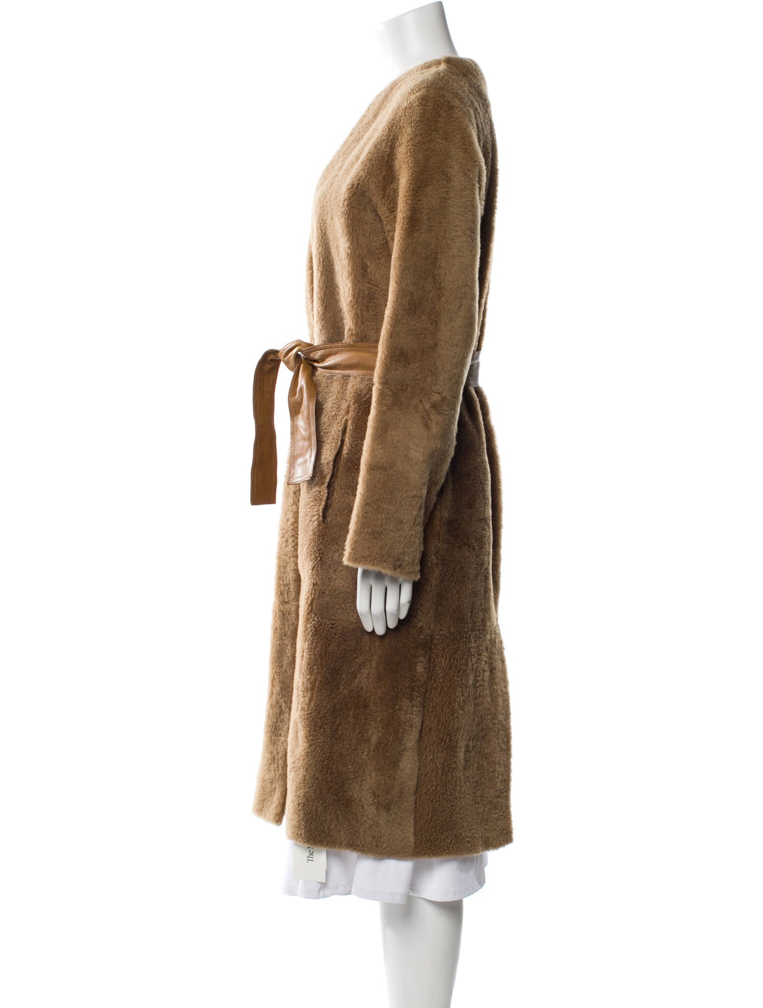Vince Shearling Fur Coat