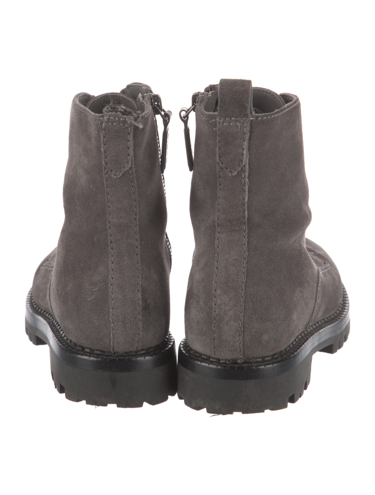 Vince Suede Combat Boots