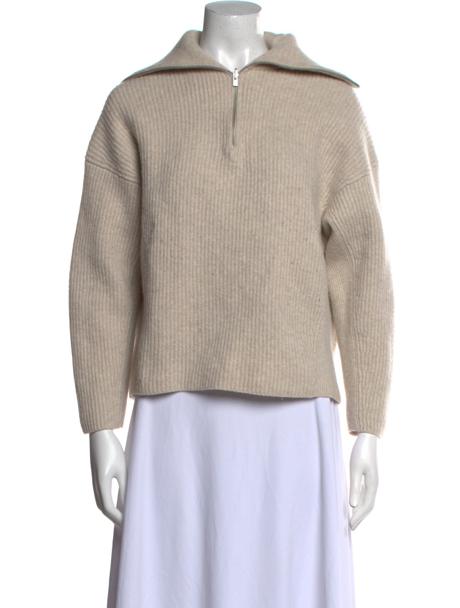 Vince Wool Mock Neck Sweater