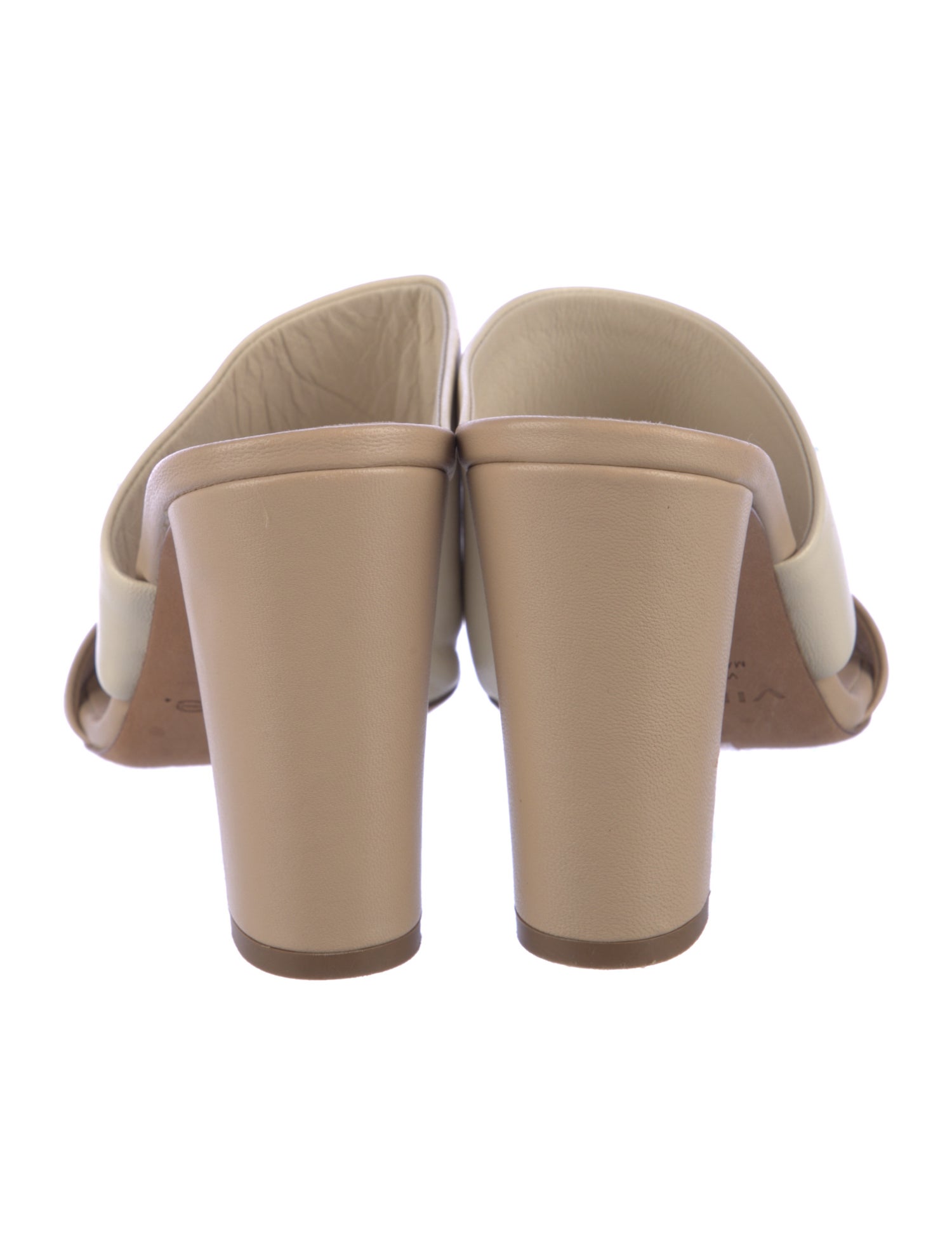 Vince Leather Slides